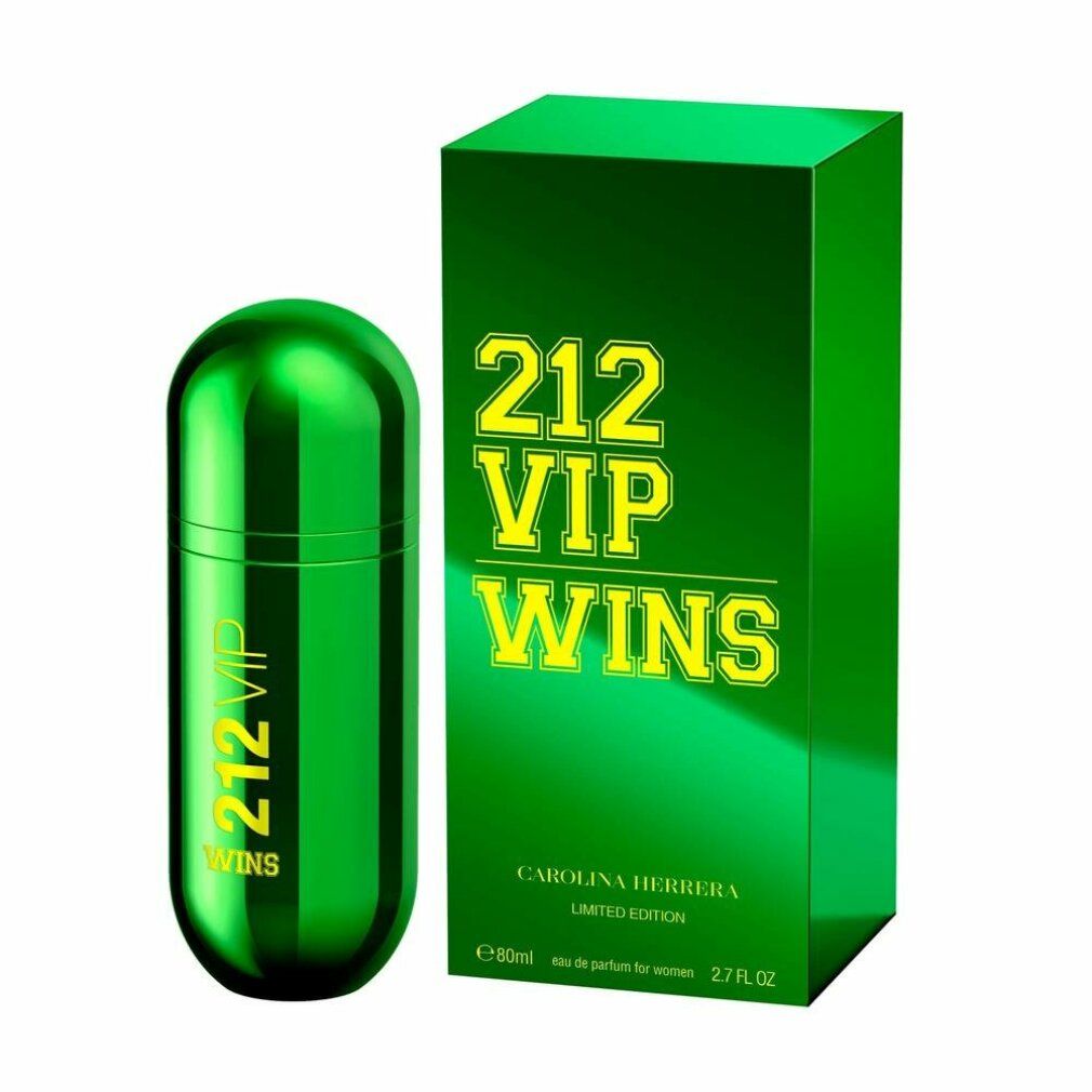 Carolina Herrition Eau de Parfumera 212 vip men Wins Limited Edp 80 ml