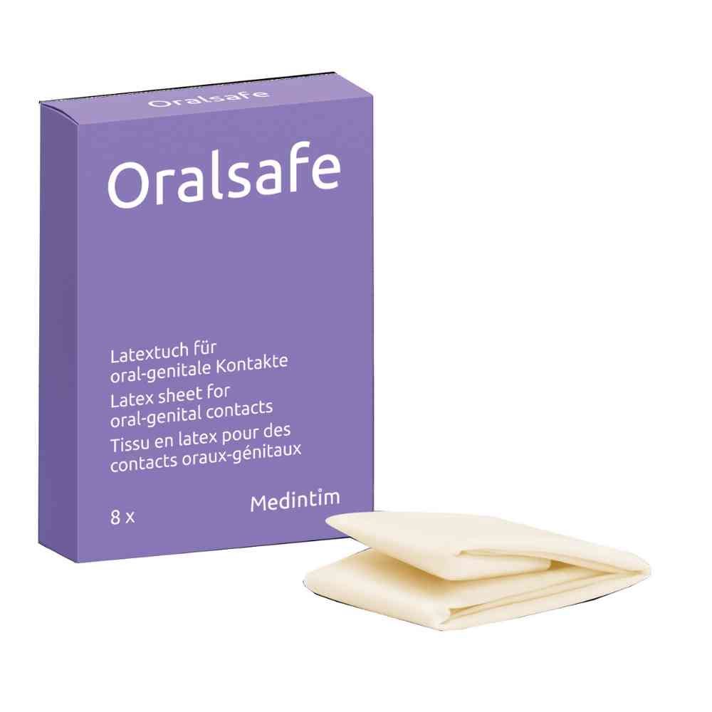 Oral Safe Latexschutztuch Erdbeere