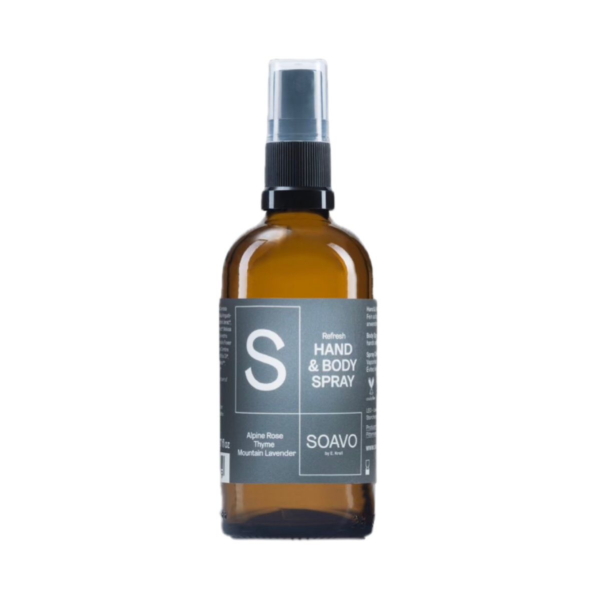 SOAVO Refresh HAND & BODY SPRAY
