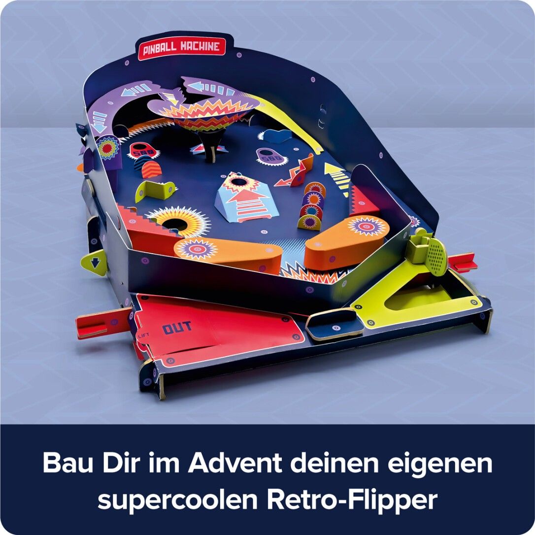 Franzis  Adventskalender Retro-Flipper