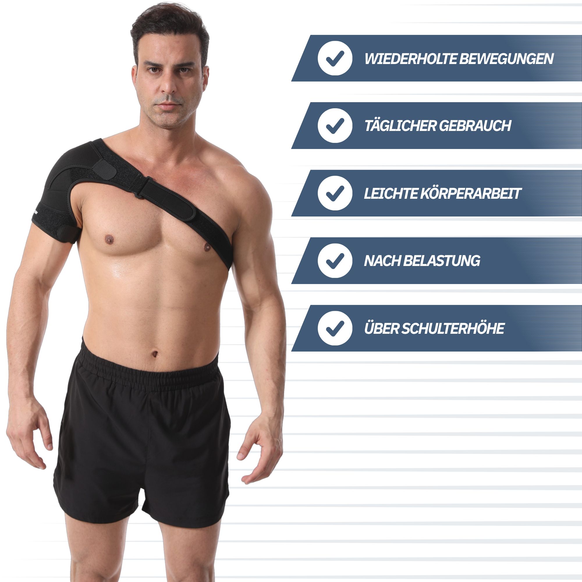 Trebin Schulterbandage mit Brustgurt