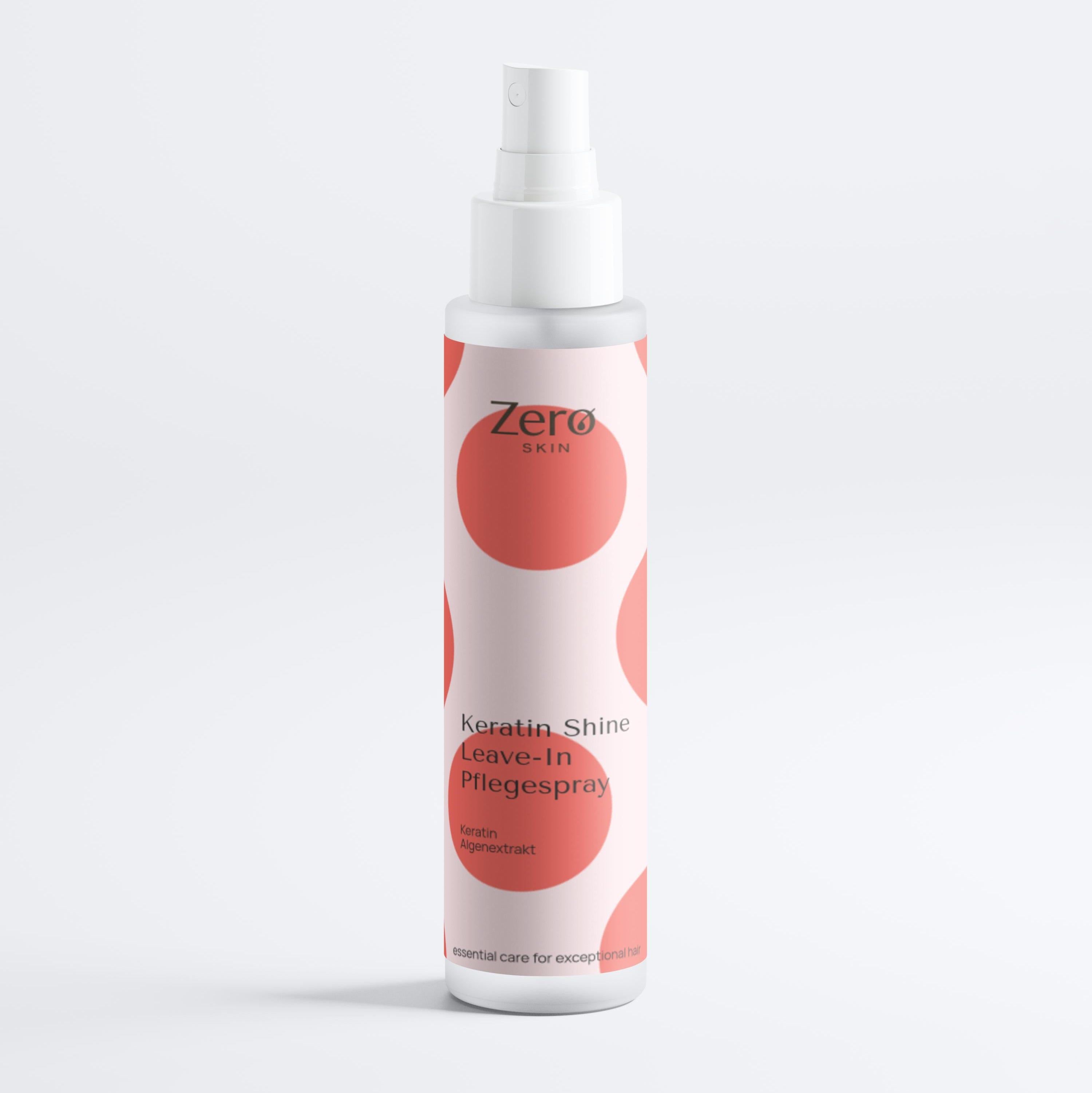 Zero Skin Hair Revival Box, Set für glänzendes gestärktes Haar mit Shampoo und Leave in Spray