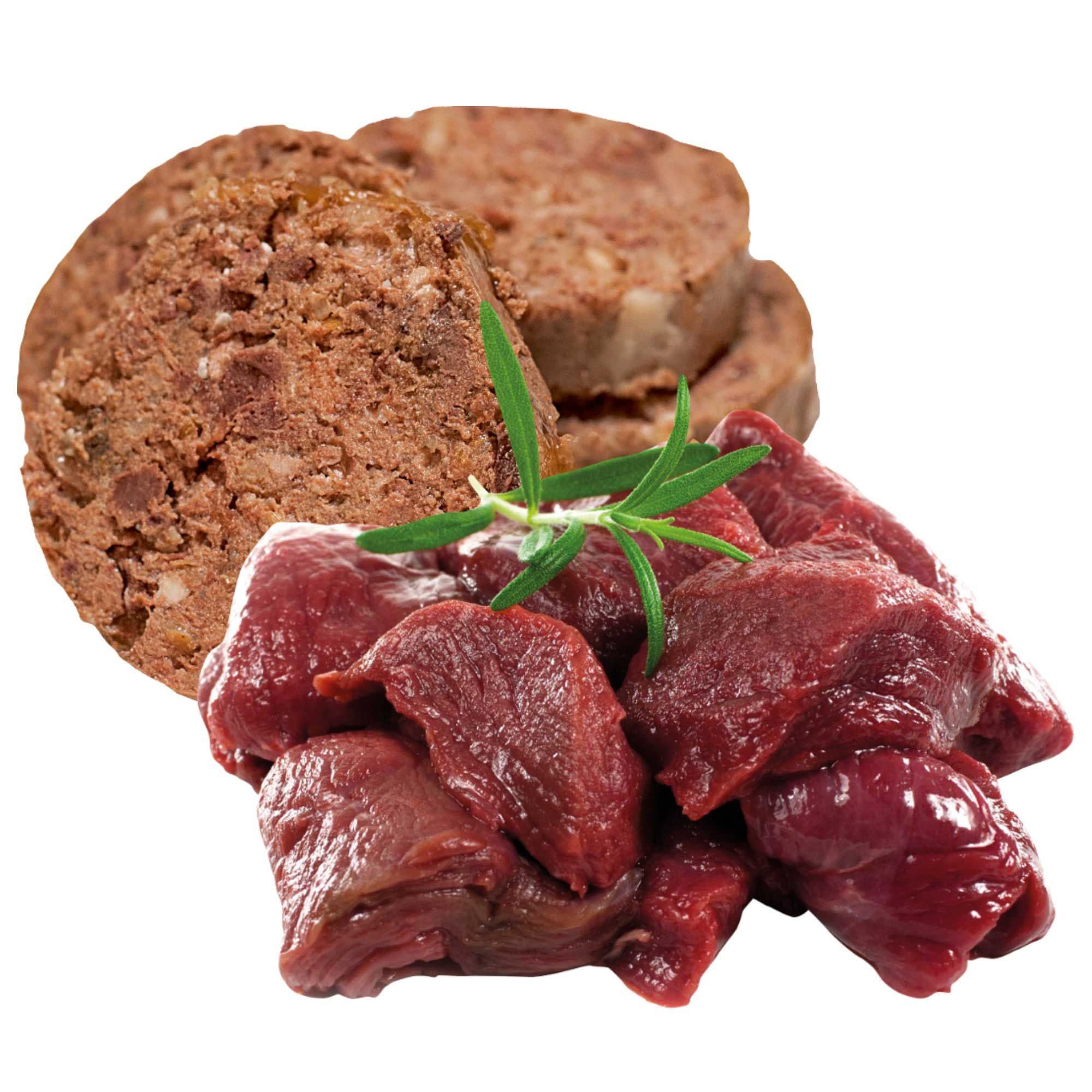 Schecker Festtags Wurst mit Wild - keine Kühlung nötig - wenig Verpackungsmüll