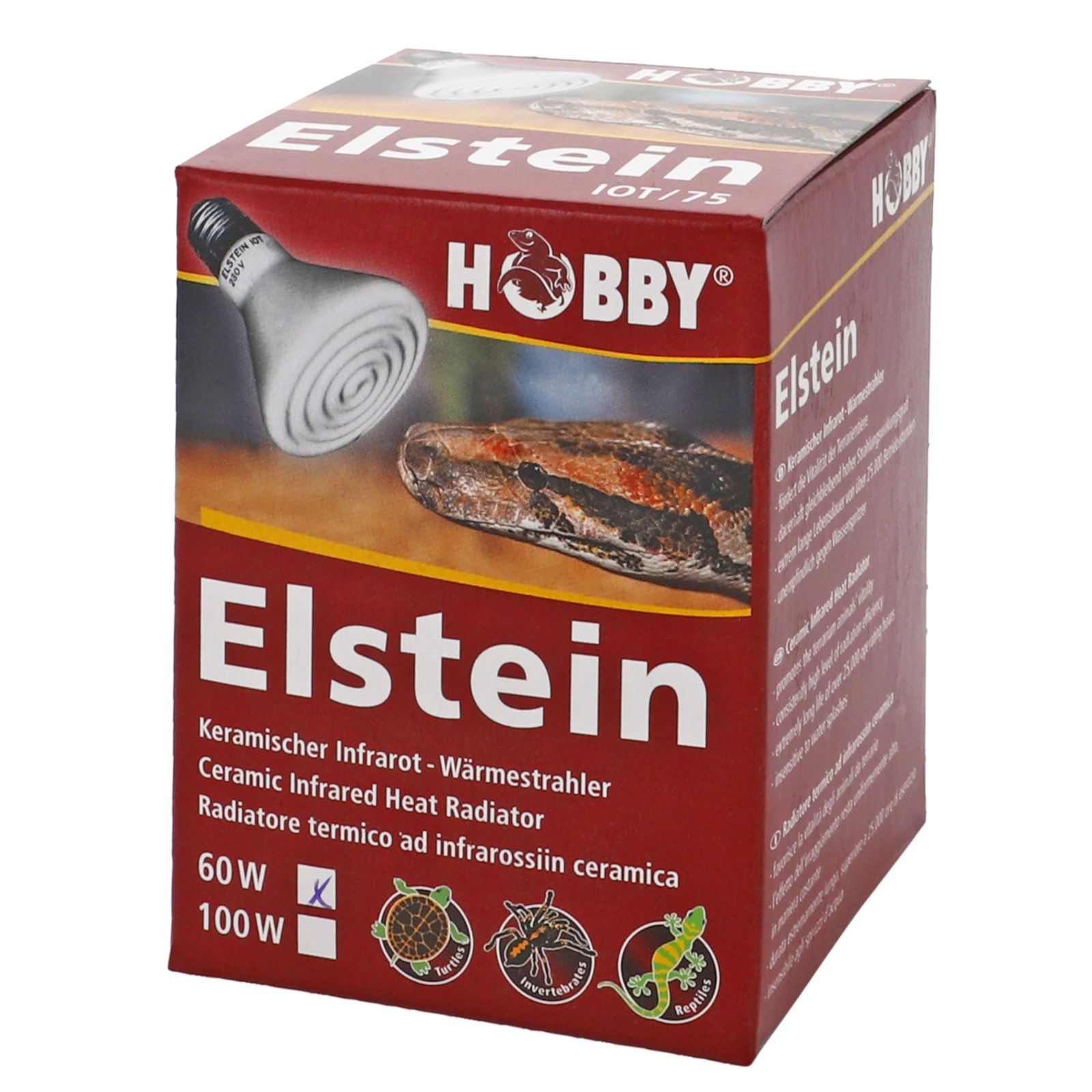 Hobby Elstein Wärmestrahler für Terrarien - IOT/75