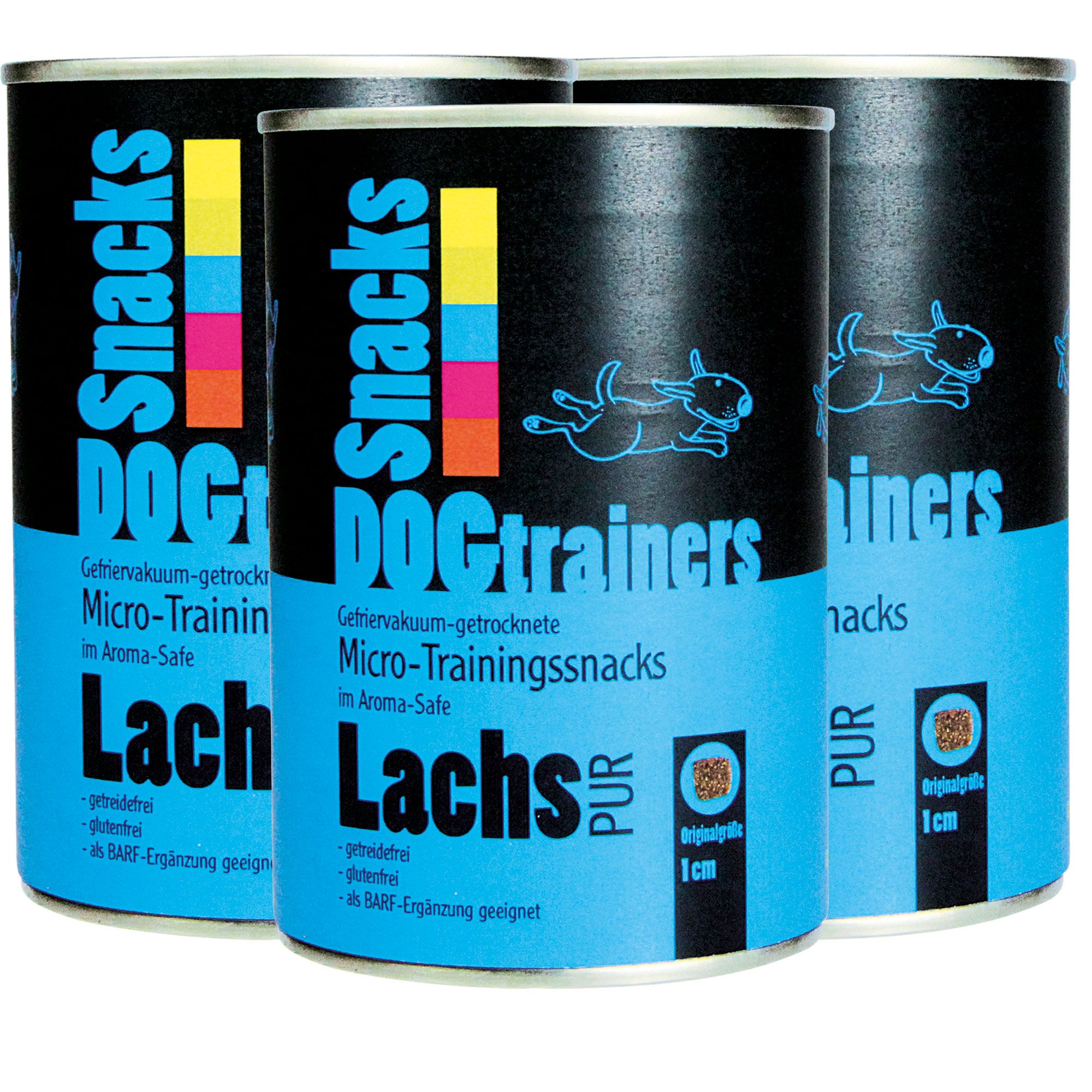 Schecker DOGTRAINERS Lachs PUR  - getreidefrei - glutenfrei - 100% Lachs