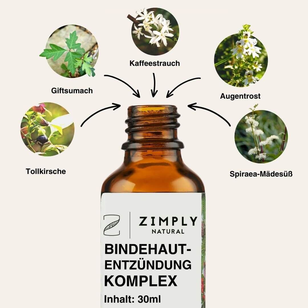 ZIMPLY NATURAL Bindehautentzündung Komplex Spray