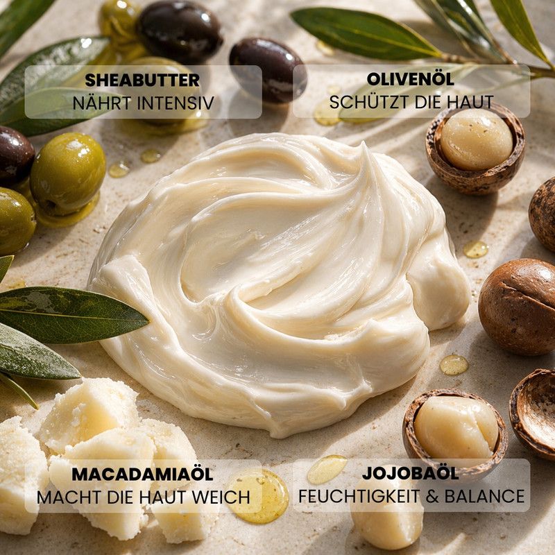 Canaan - Nährende Körperbutter mit Olivenöl