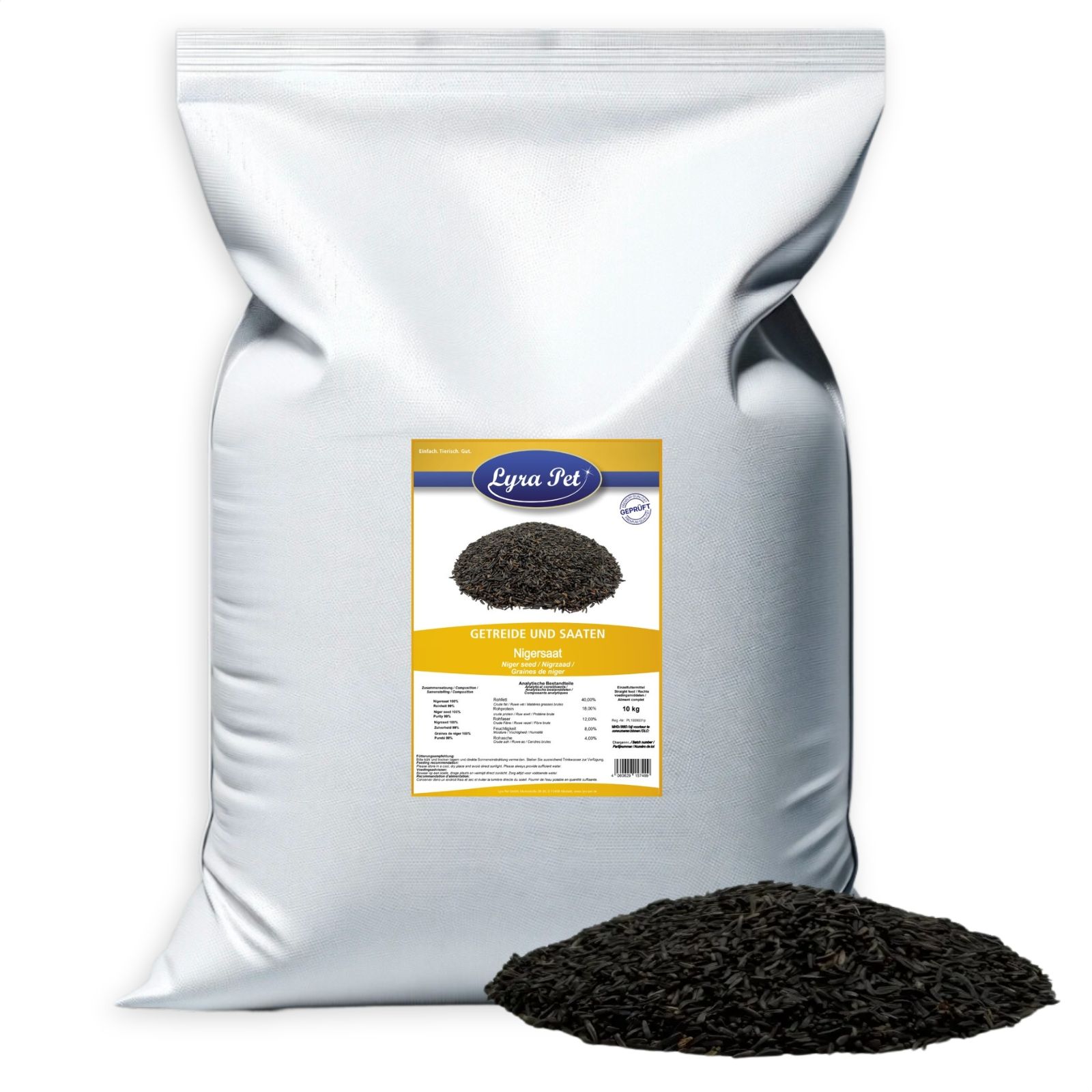 Lyra Pet® Nigersaat 10 kg Nicht relevant