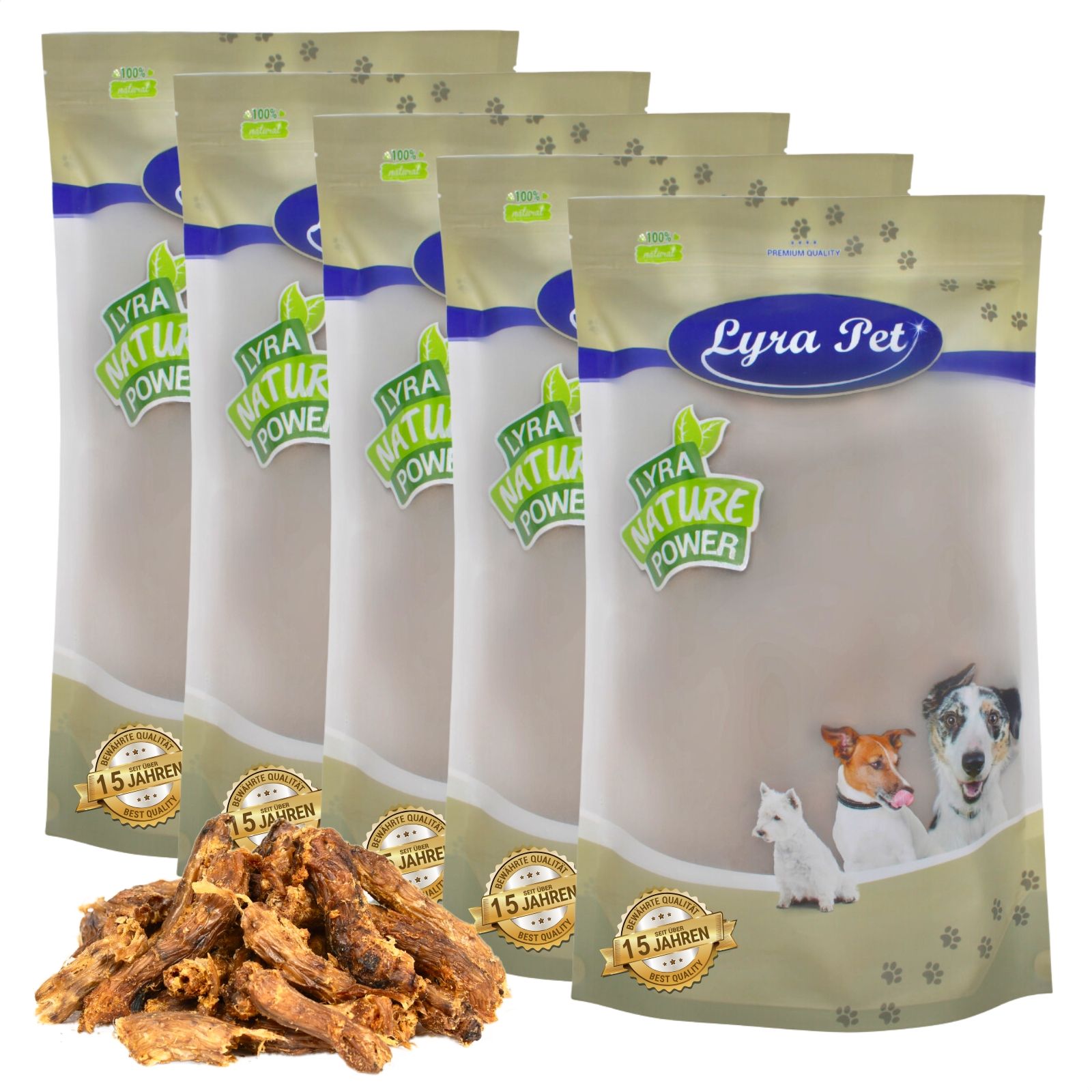 Lyra Pet® Hühnerhälse 5 kg Nicht relevant