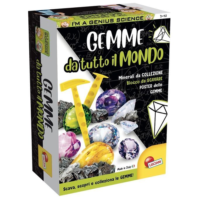 Lisciani I’m A Genius Scienza Pocket Gemme Da Tutto Il Mondo