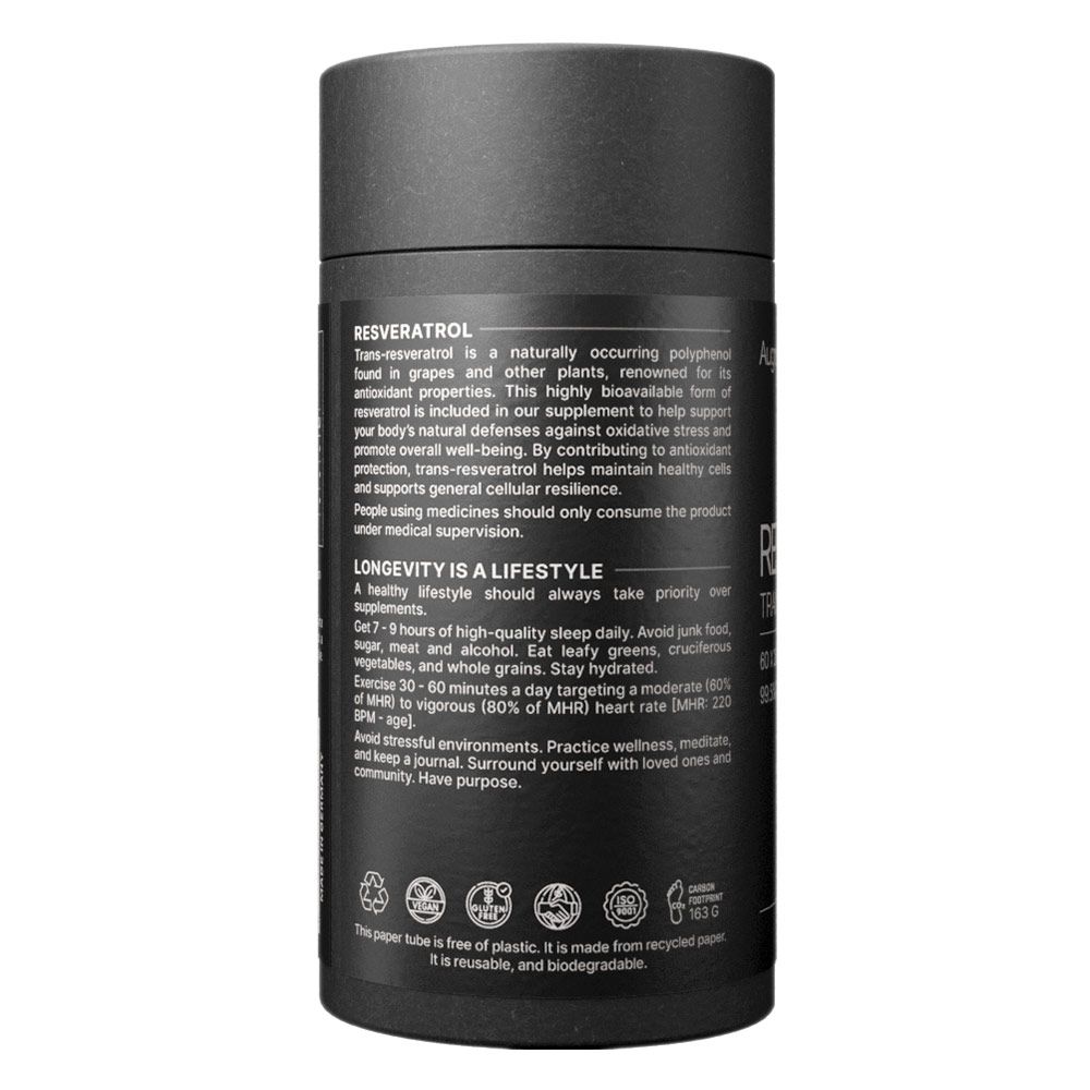 Augment Life Trans-Resveratrol Kapseln