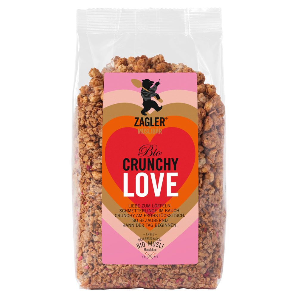 Zagler Bio Crunchy Müsli Love 500 g