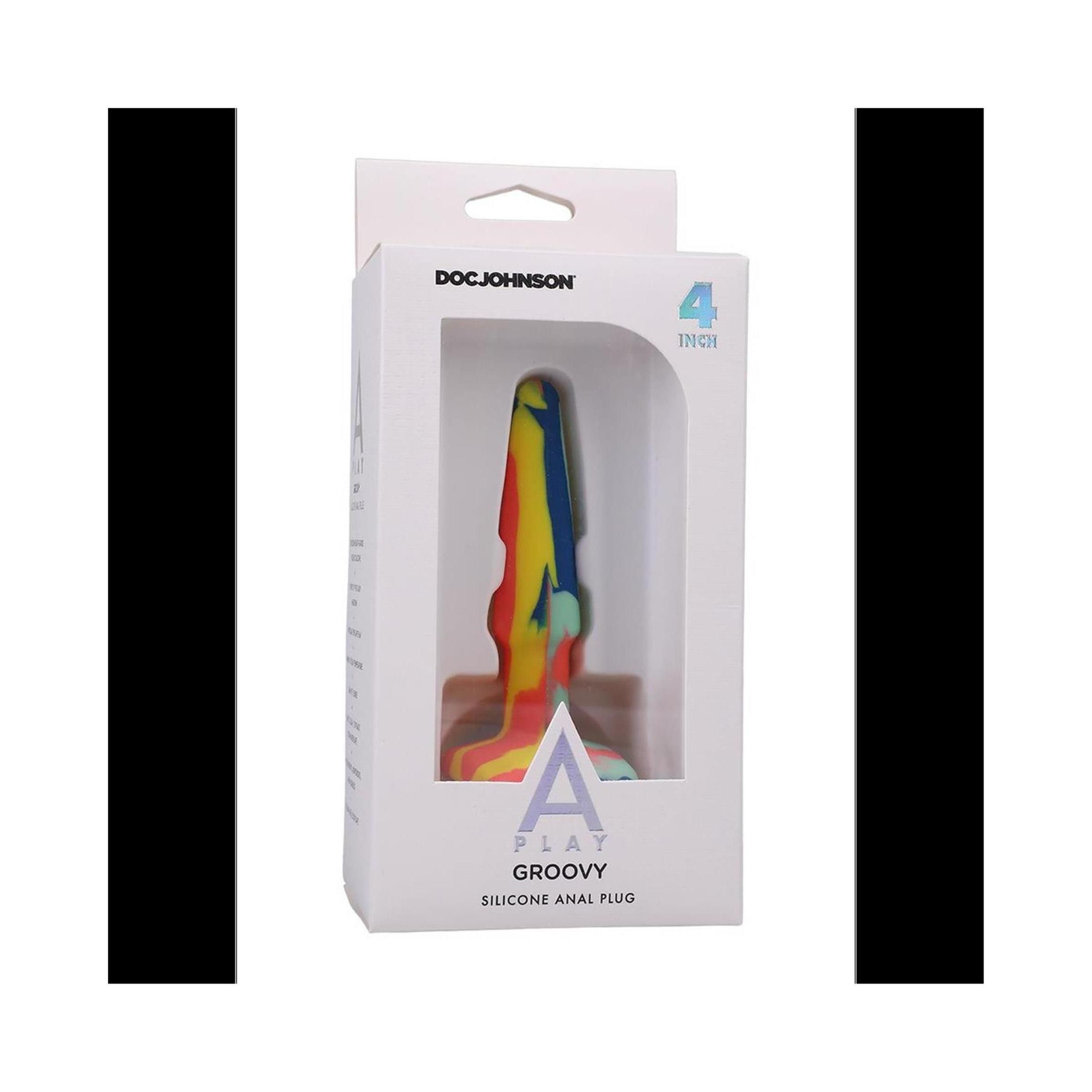 Doc Johnson - Groovy Silicone Anal Plug -