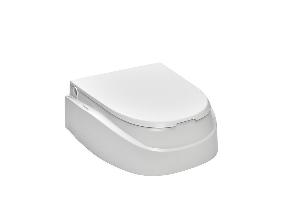 Toilettensitzerhöhung QUICK TOP Armlehnen + Deckel