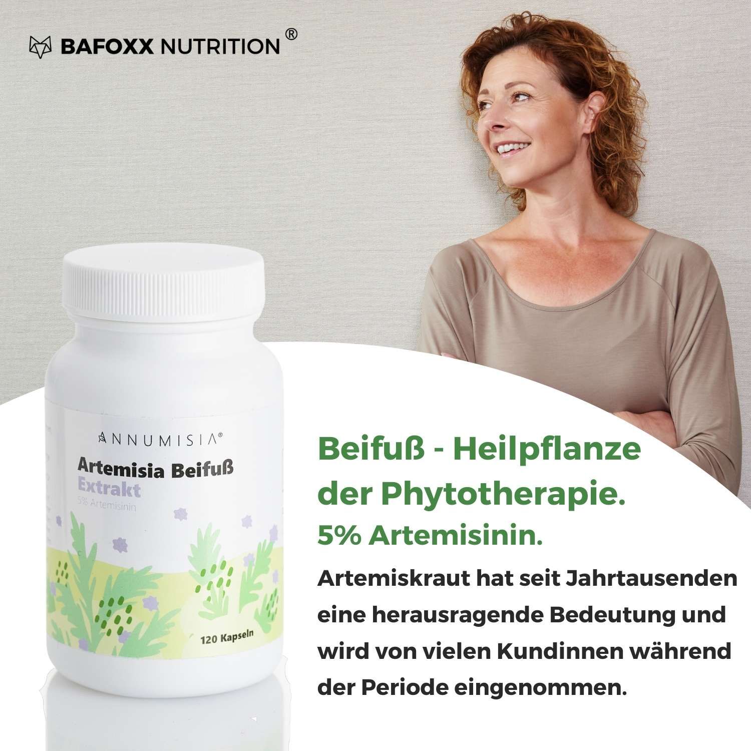 ANNUMISIA® Artemisia Beifuß Extrakt Kapseln 5% Artemisinin