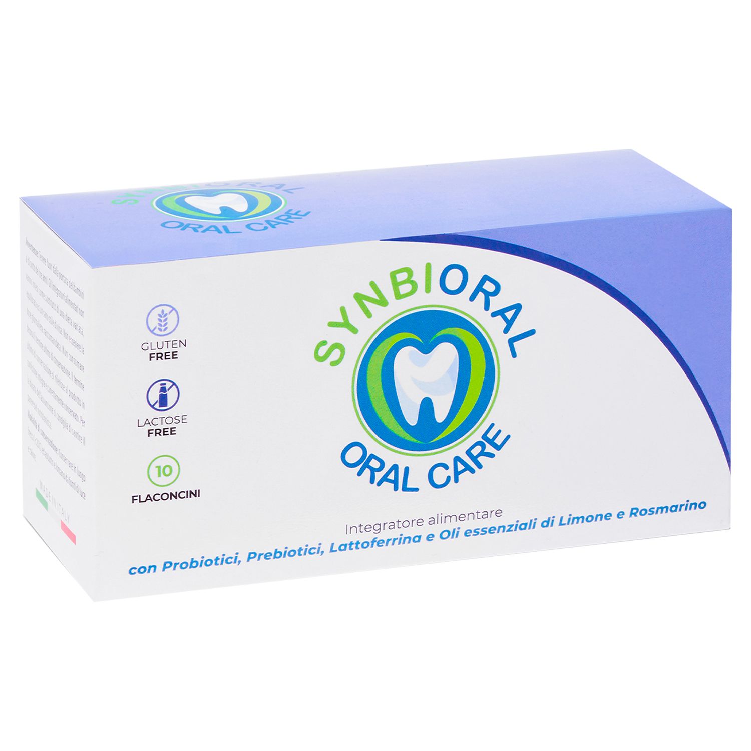 Synbioral – Probiotico Orale con L. salivarius SGL 03, Lattoferrina, GOS e Oli Essenziali