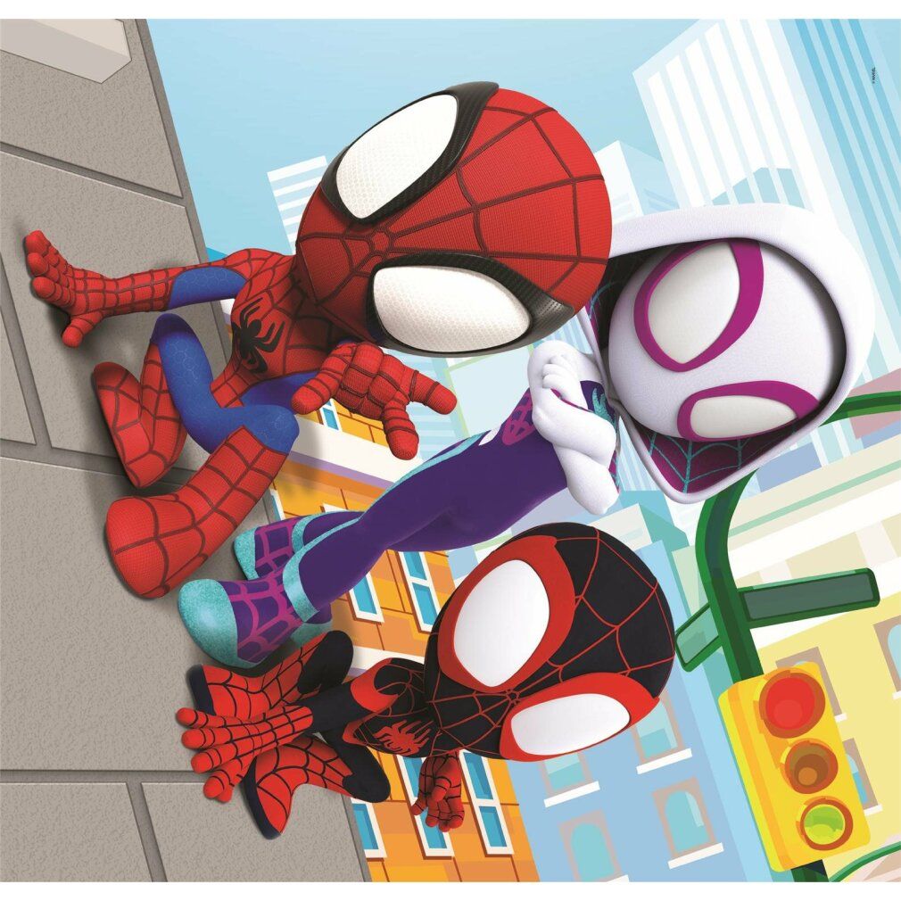 3 Puzzle da 48 Pezzi - Spidey