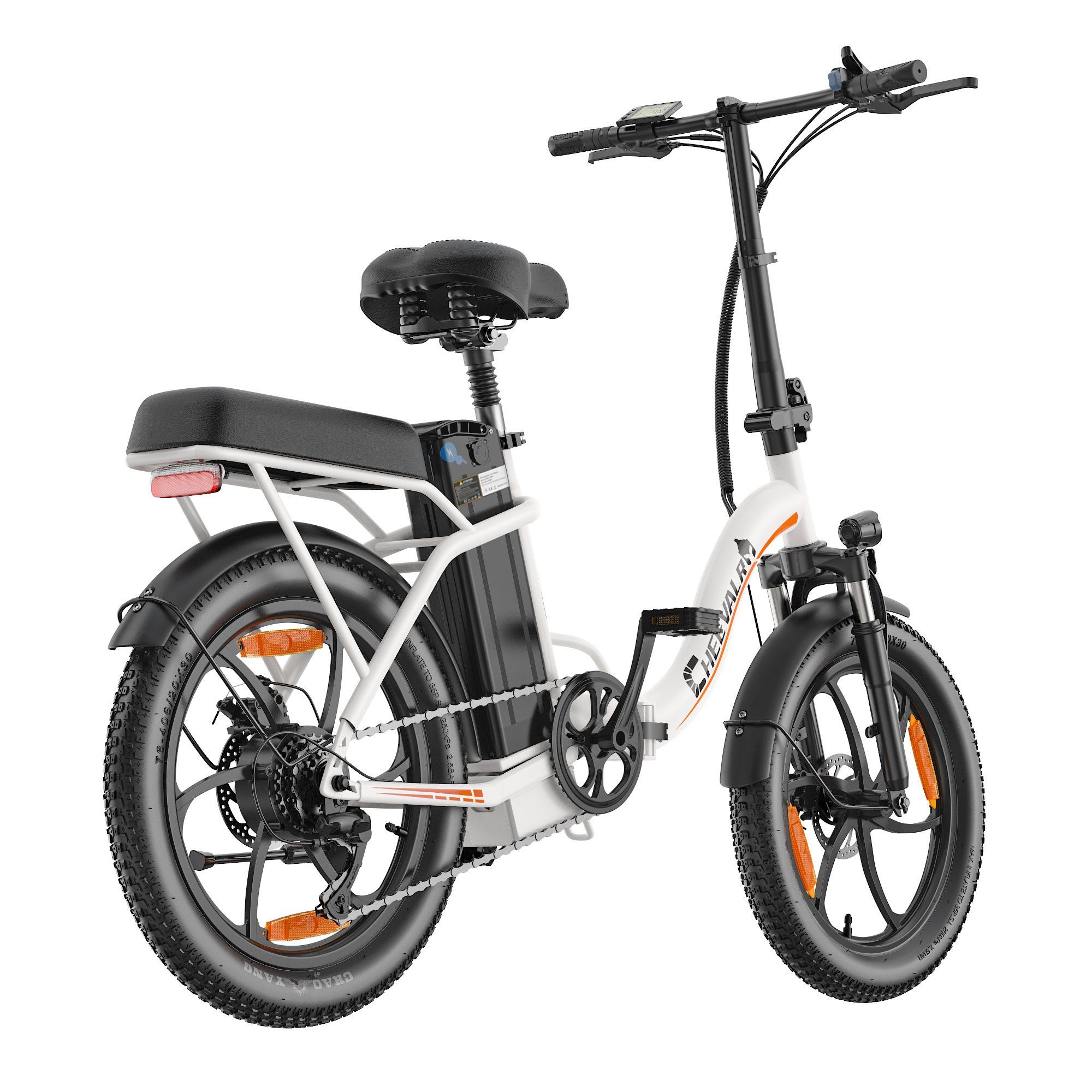 Cheevalry C16-1 Faltbares E-Bike für Erwachsene, 48V 16Ah Akku