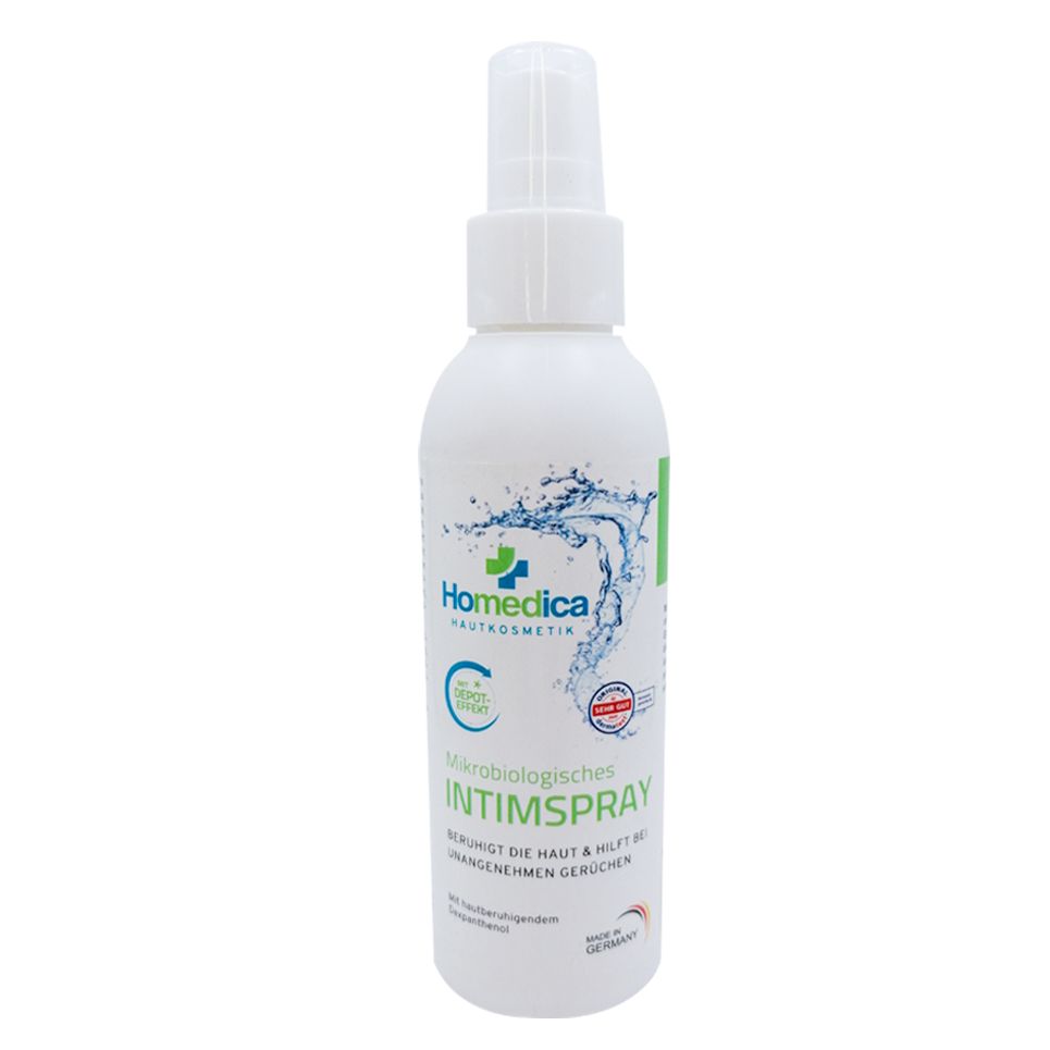 Homedica Intimspray gegen Gerüche - mikrobiologisch