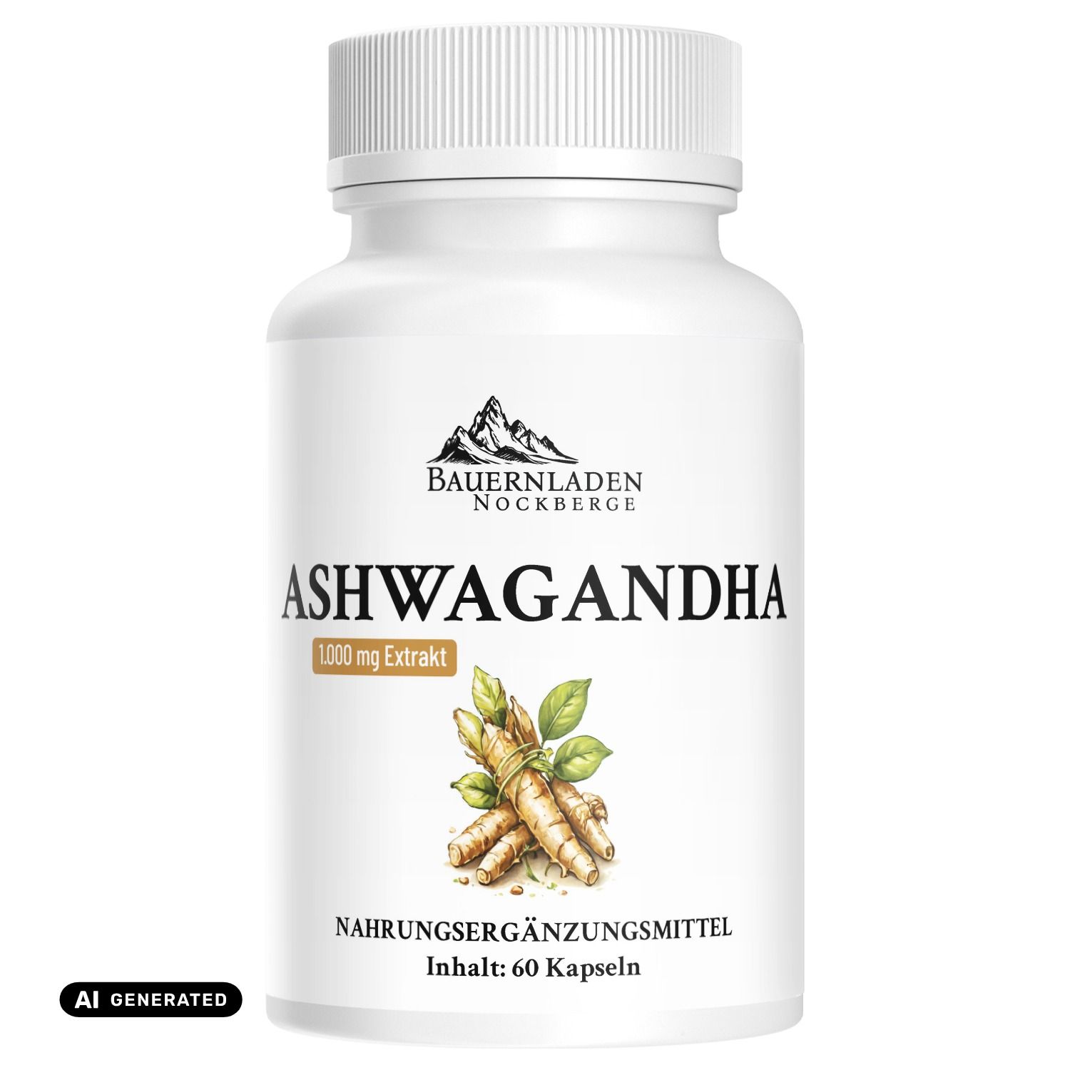 Bauernladen Nockberge | Estratto di Ashwagandha 1000 mg