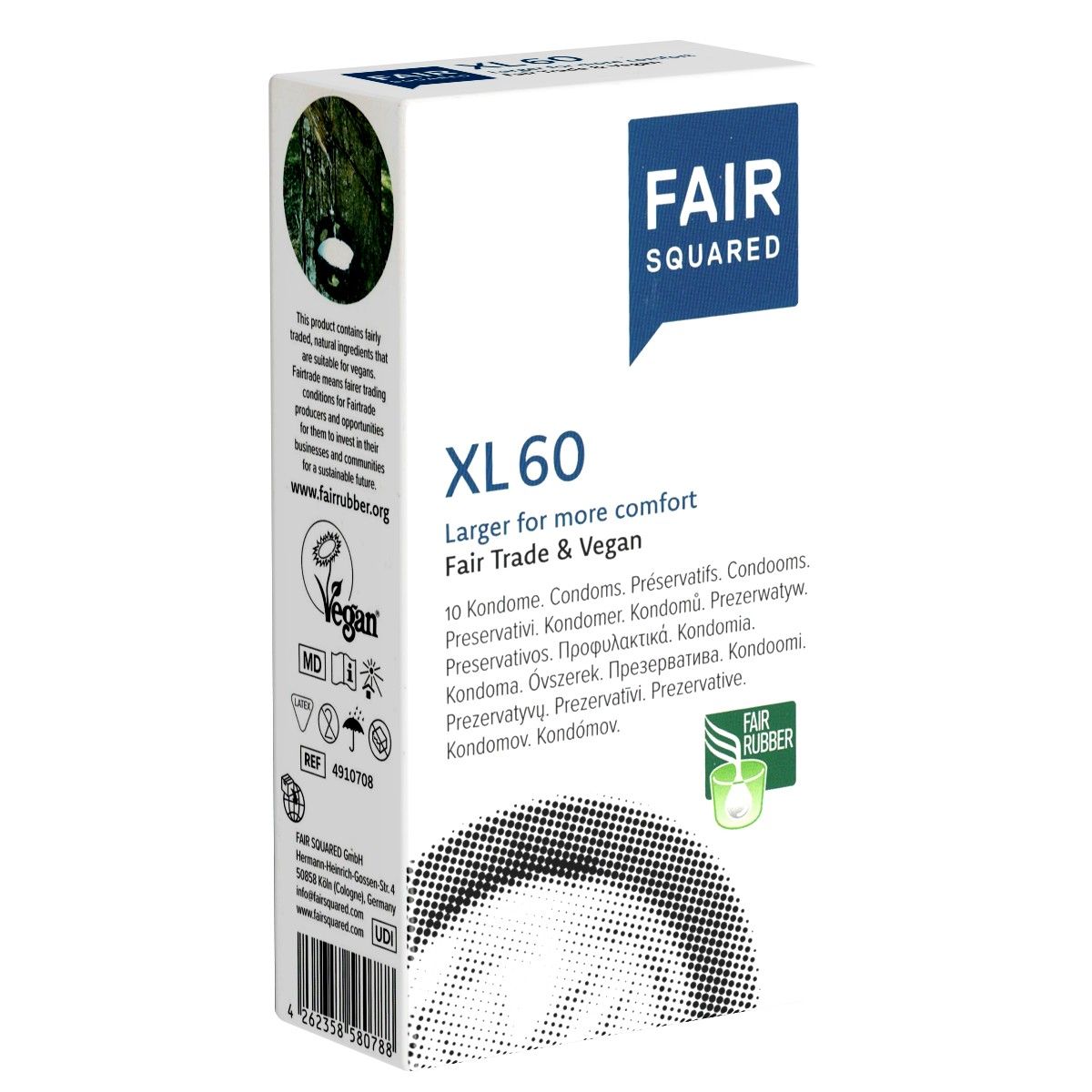 Fair Squared *XL 60* 10 St Kondome