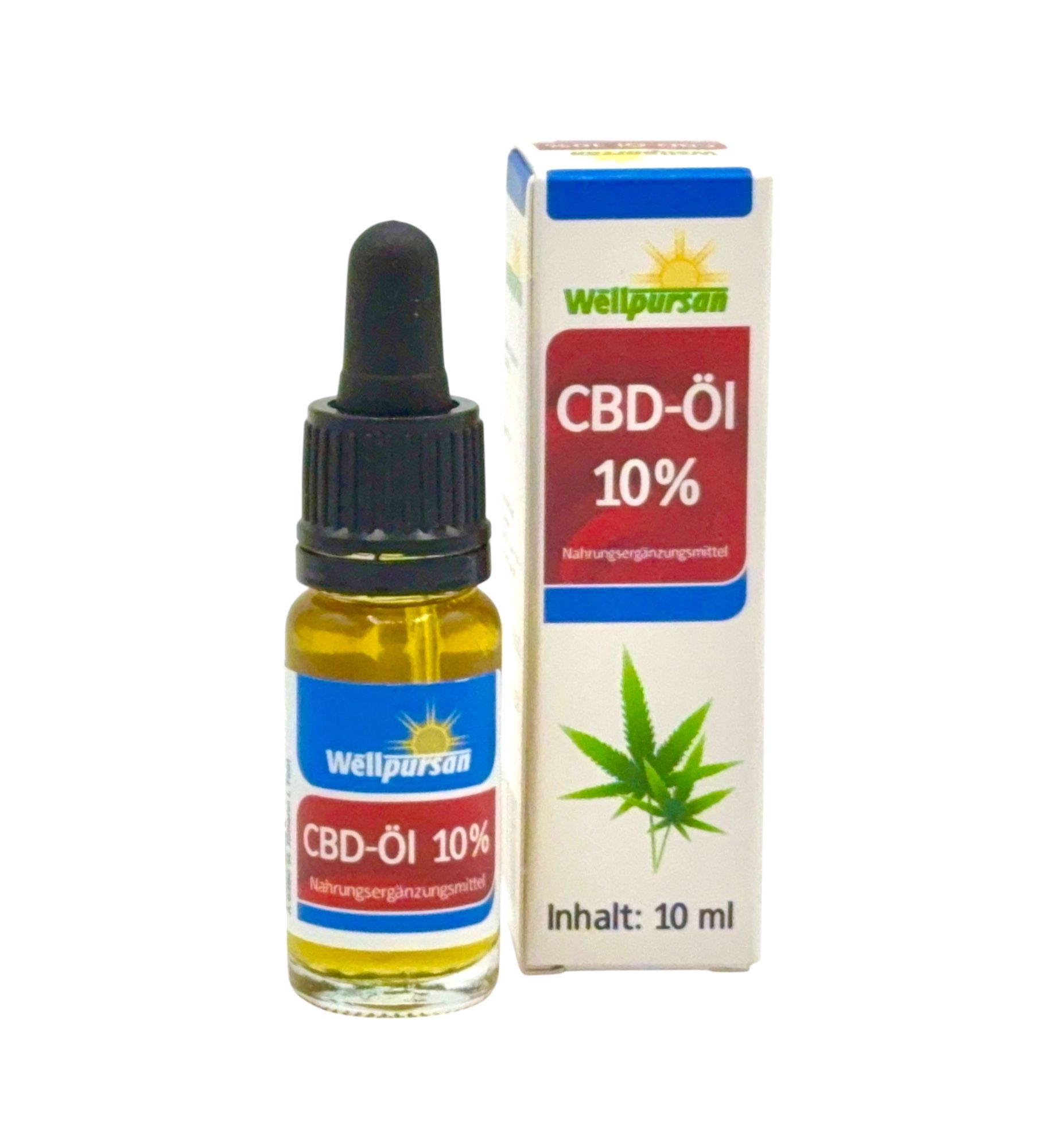 Wellpursan CBD Öl 10% Vollspektrum