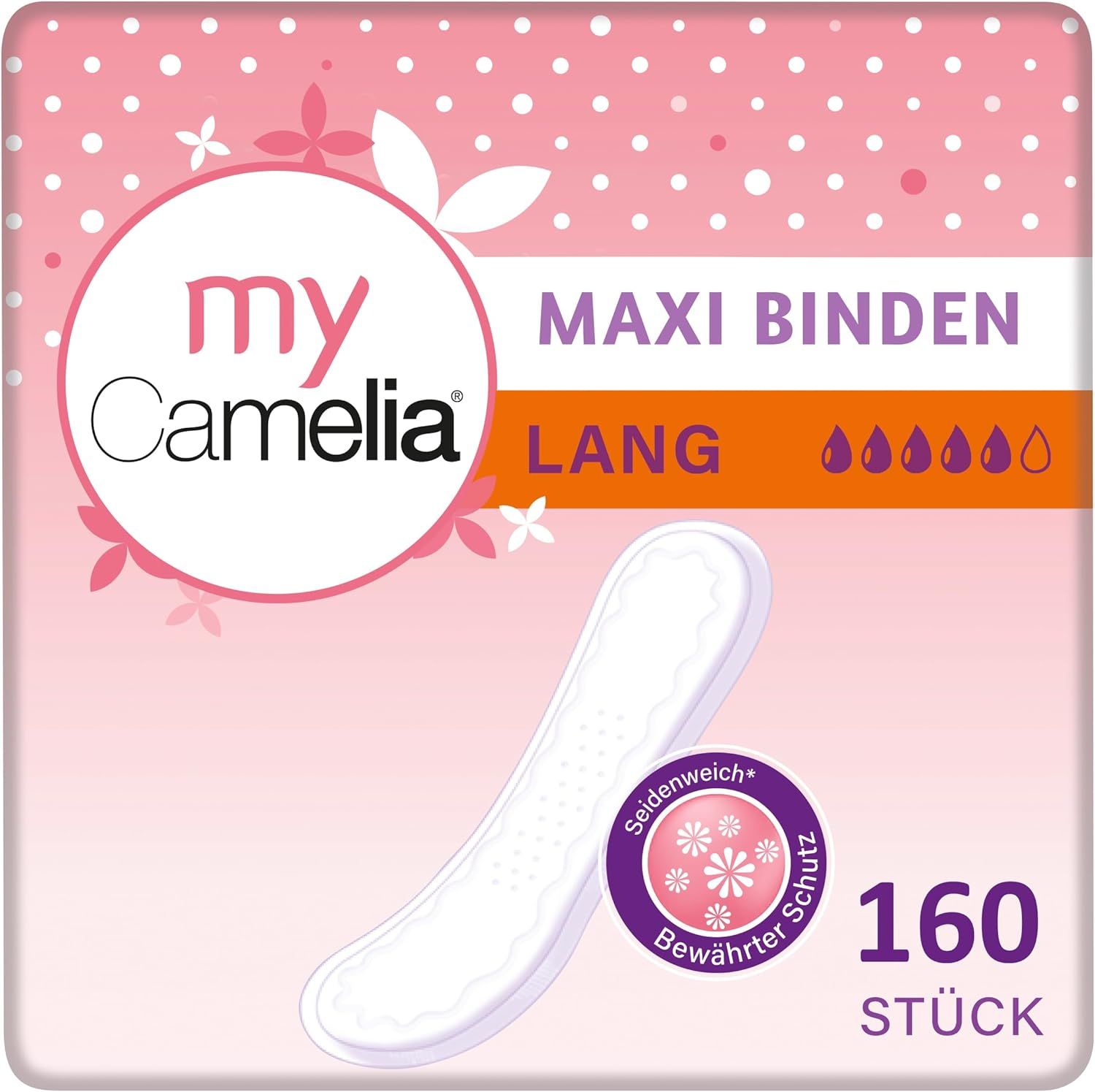 Camelia Maxi Binden Lang Damenbinden