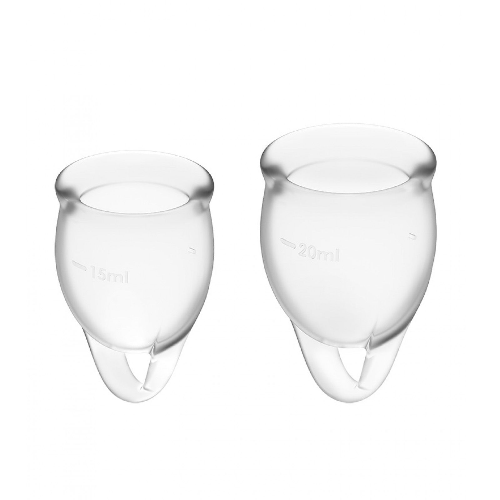 Satisfyer – Mensturations Glocke Tasse 15ml und 20ml im Set