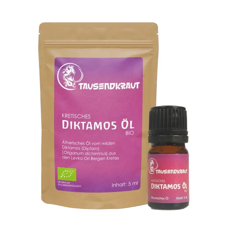 Tausendkraut Kretisches Bio Diktamos Öl