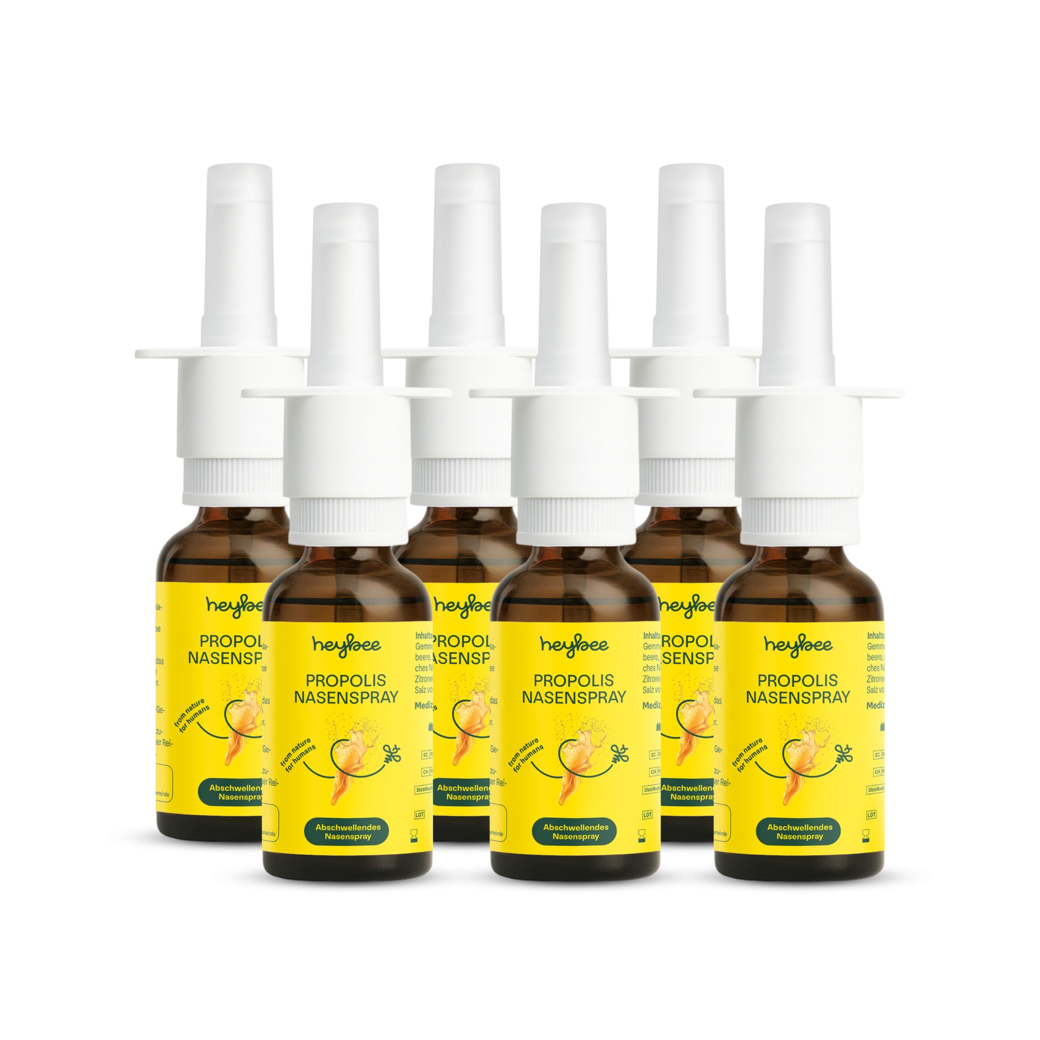 heybee Propolis Nasenspray - 6er Packung 6x15 ml