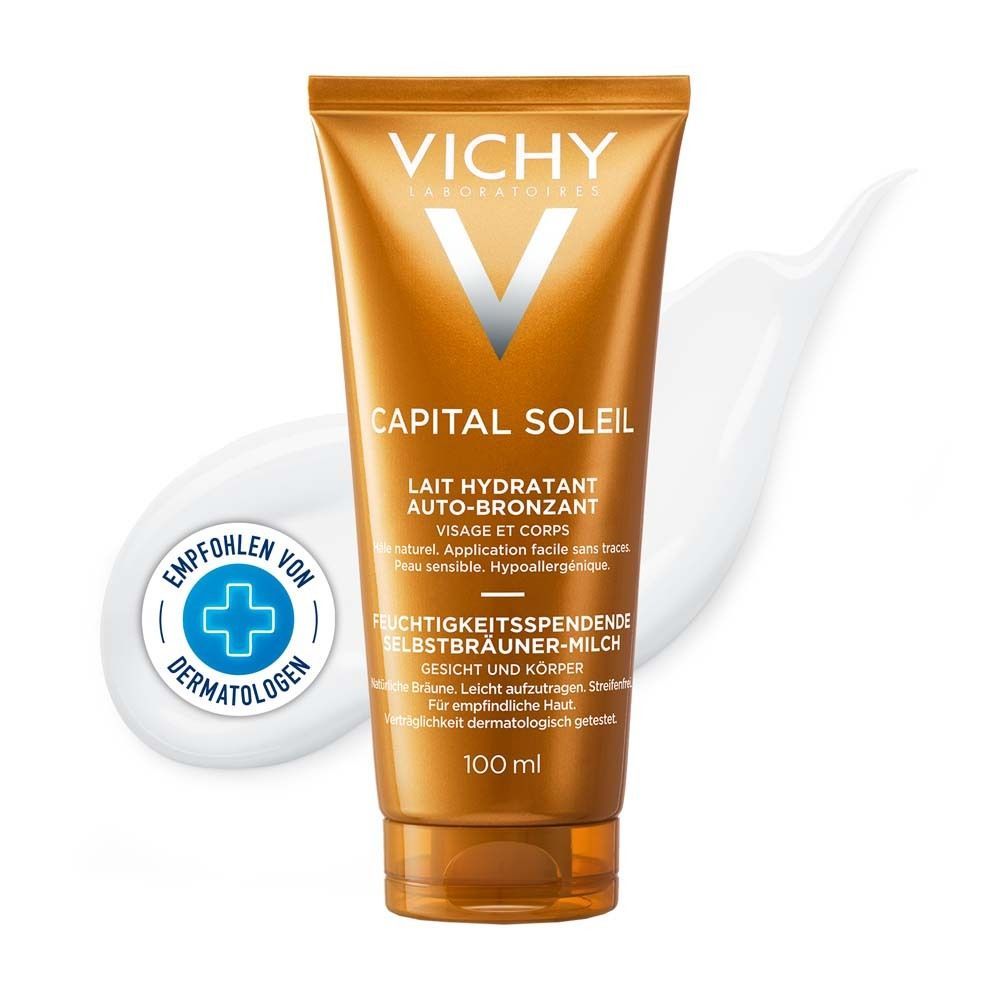 Vichy Idéal Soleil Selbstbräuner-Milch für Gesicht und Körper