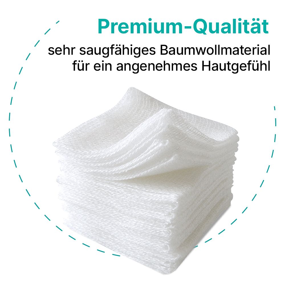 Medrull Mullkompressen 7,5 x 7,5 cm