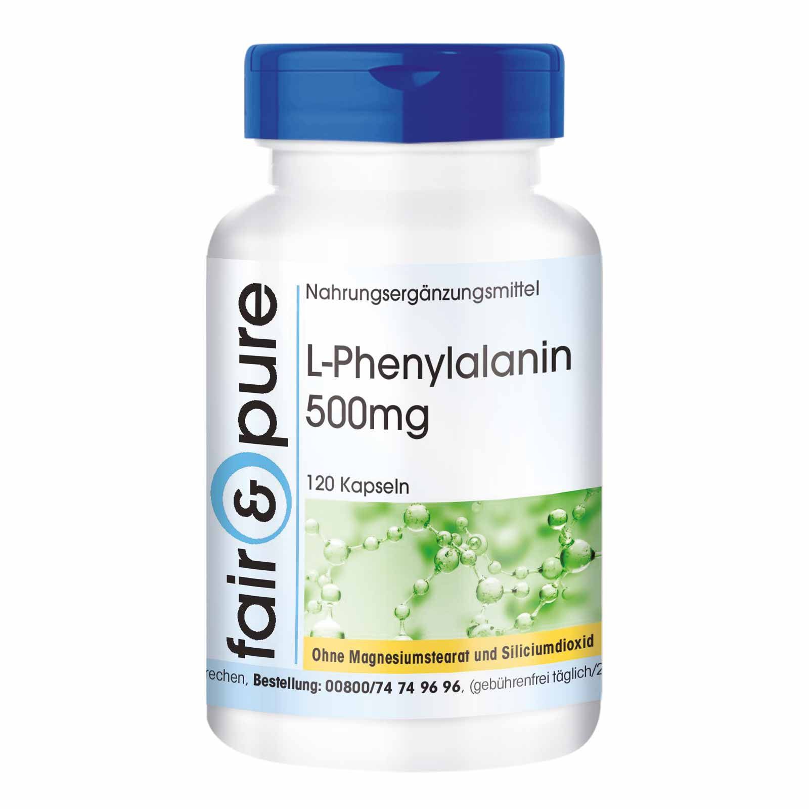 fair - pure | L Phenylalanin 500mg 120 St