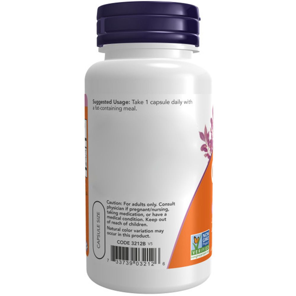 Now Foods, CoQ10 mit Weißdornbeere,100mg
