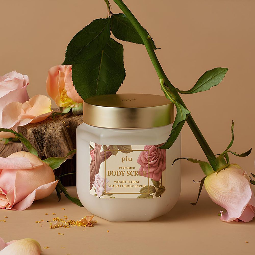 PLU Perfumed Woody Floral Body scrub 500