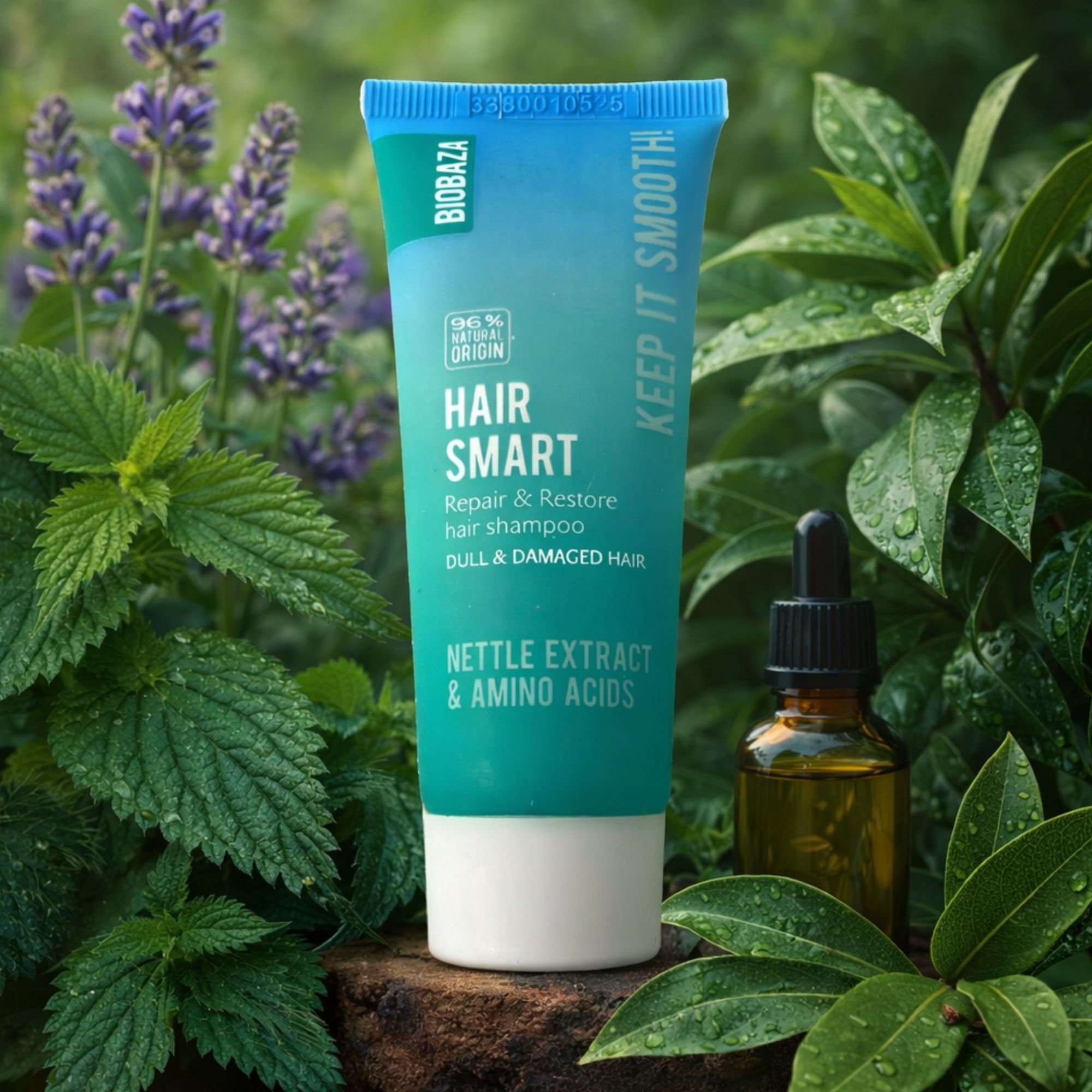 BIOBAZA Hair Smart Shampoo für Haarwachstum & Regeneration