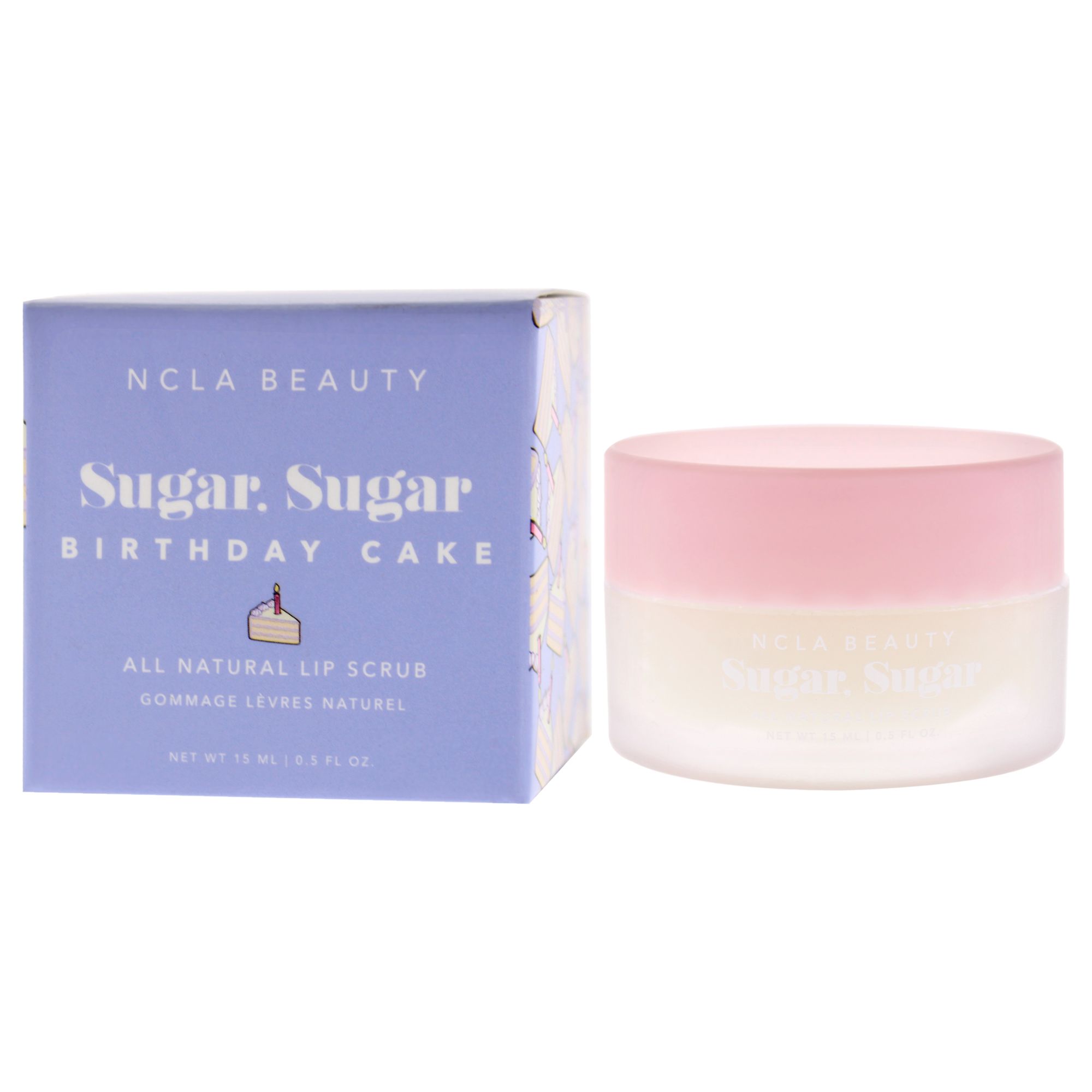 Sugar Sugar natürlicher Lip Scrub - Birthday Cake von NCLA