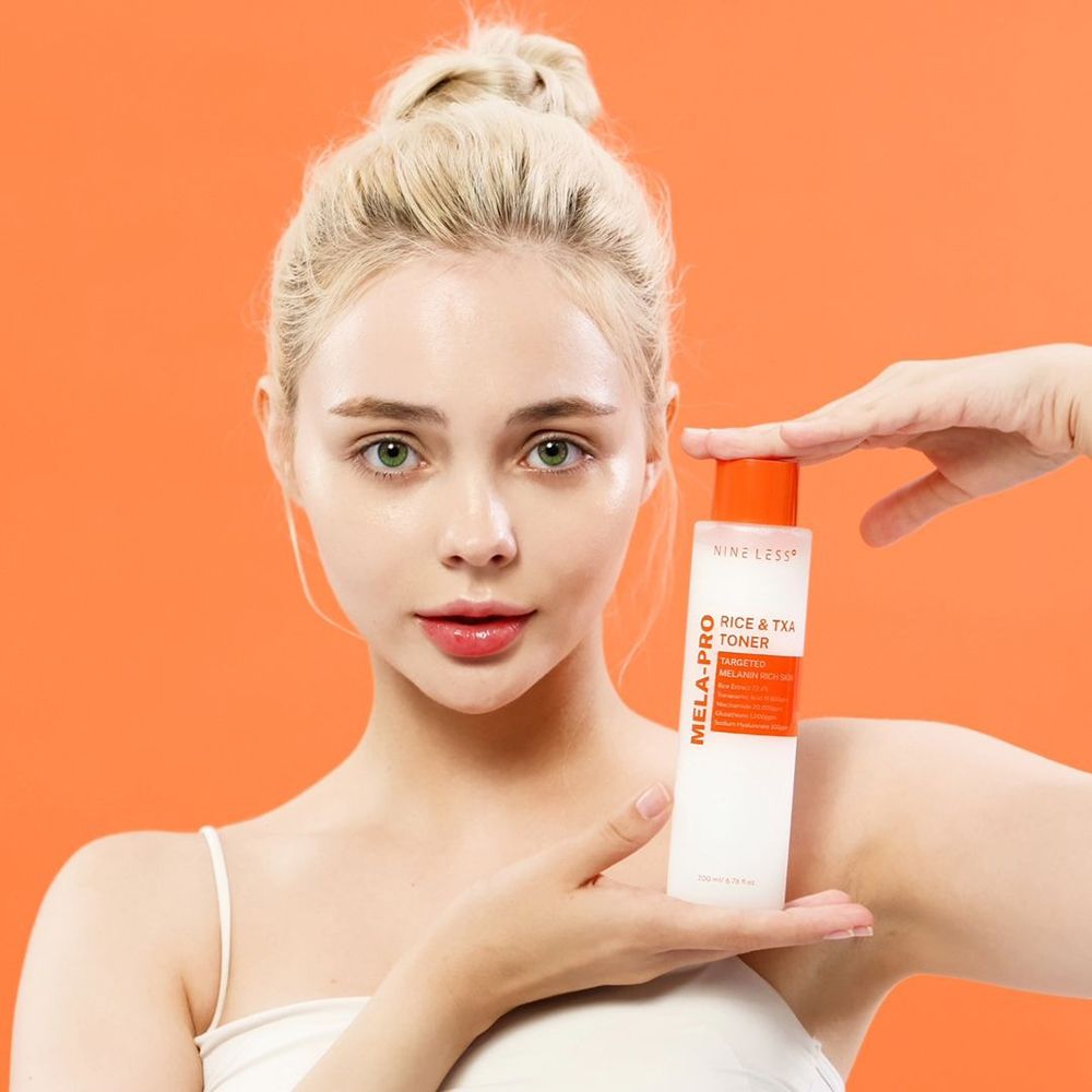 NINE LESS Mela-Pro Rice & TXA Face Toner