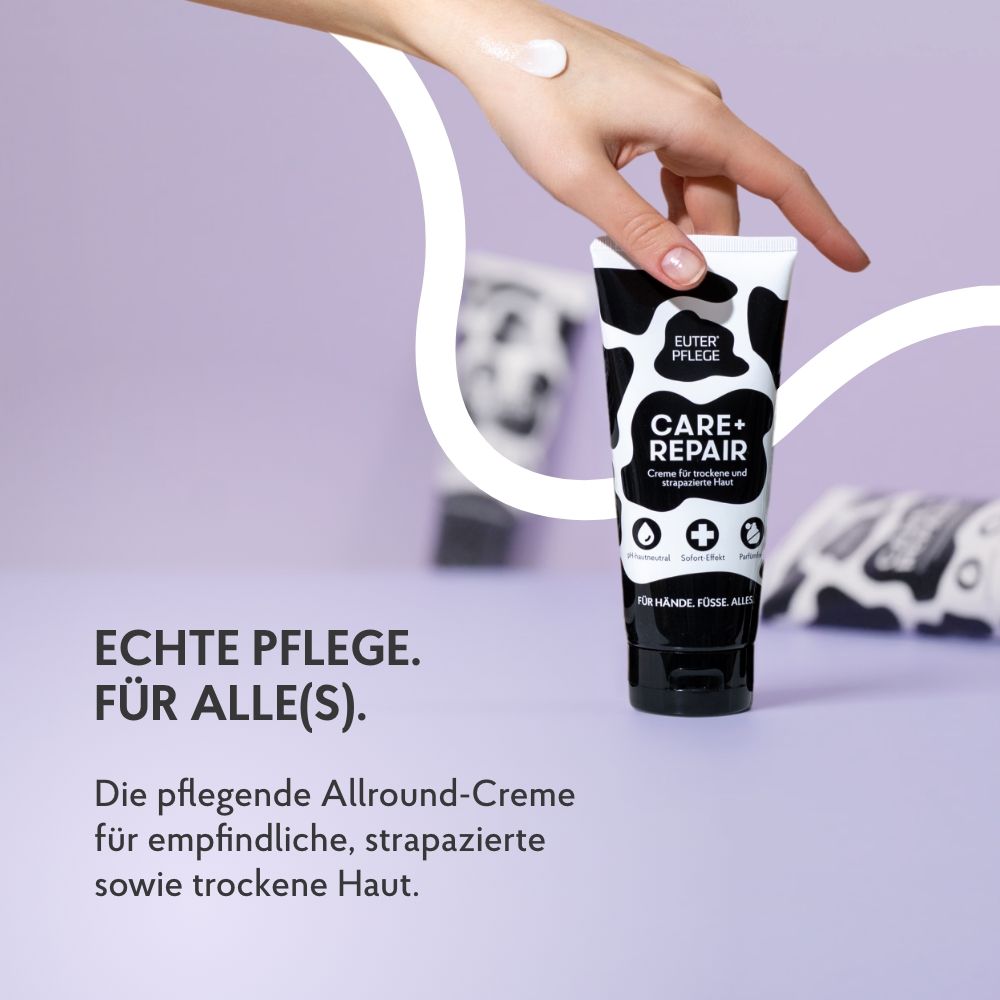 HAKA EUTERPFLEGE Care + Repair Pflegecreme für trockene und strapazierte Haut