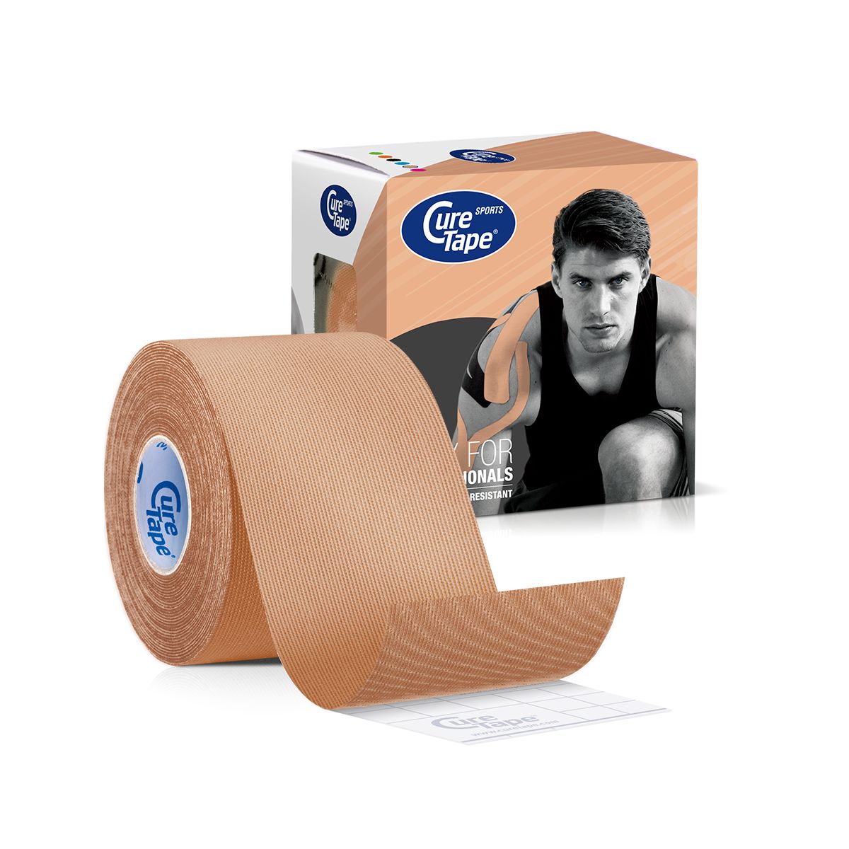 CureTape® Sports Beige, Kinesiotape +25% Klebekraft