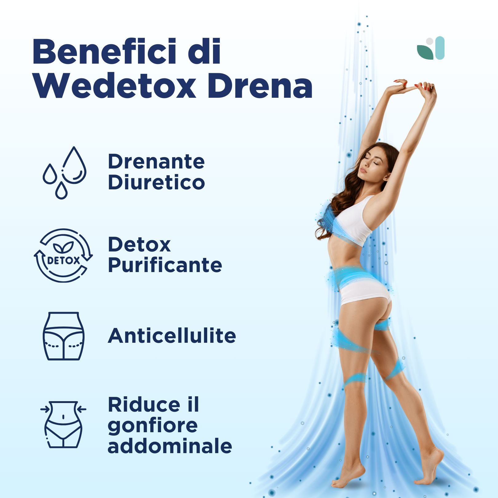 WESALYS® Wedetox Drena – Mit Ananas und Birke, die die Ausscheidung von Flüssigkeiten fördern