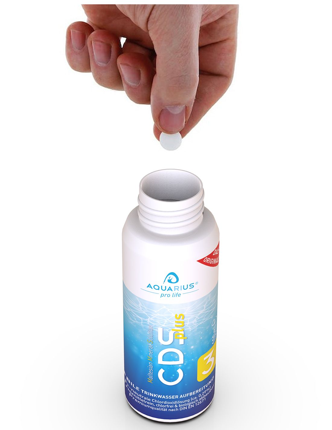 AQUARIUS pro life - CDSplus | CDS/CDL Chlordioxid-Lösung