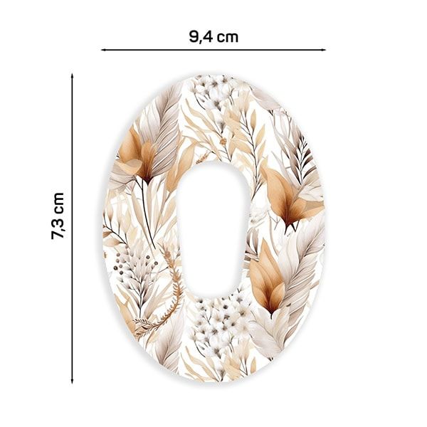 Diasticker® Dexcom G6 Fixiertapes "Grain"