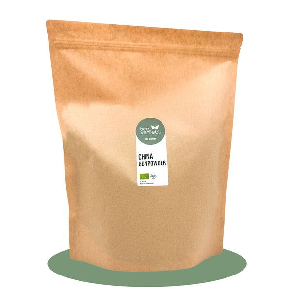 teeverliebt - China Gunpowder loser Bio Grüntee