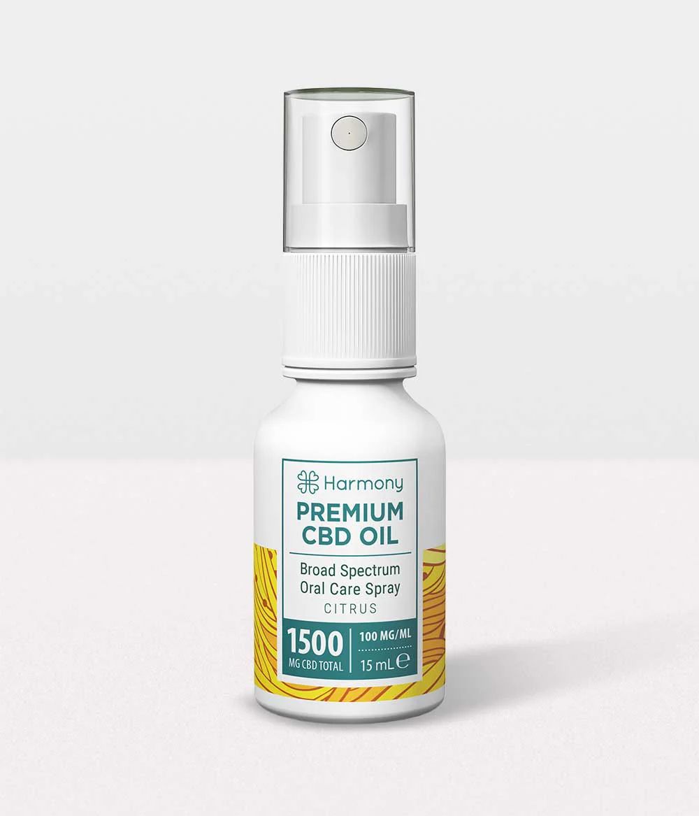 Harmony CBD Spray 10% - Citrus 15 ml Mundspray