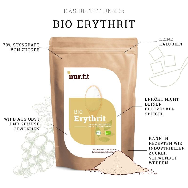 nur.fit BIO Erythrit