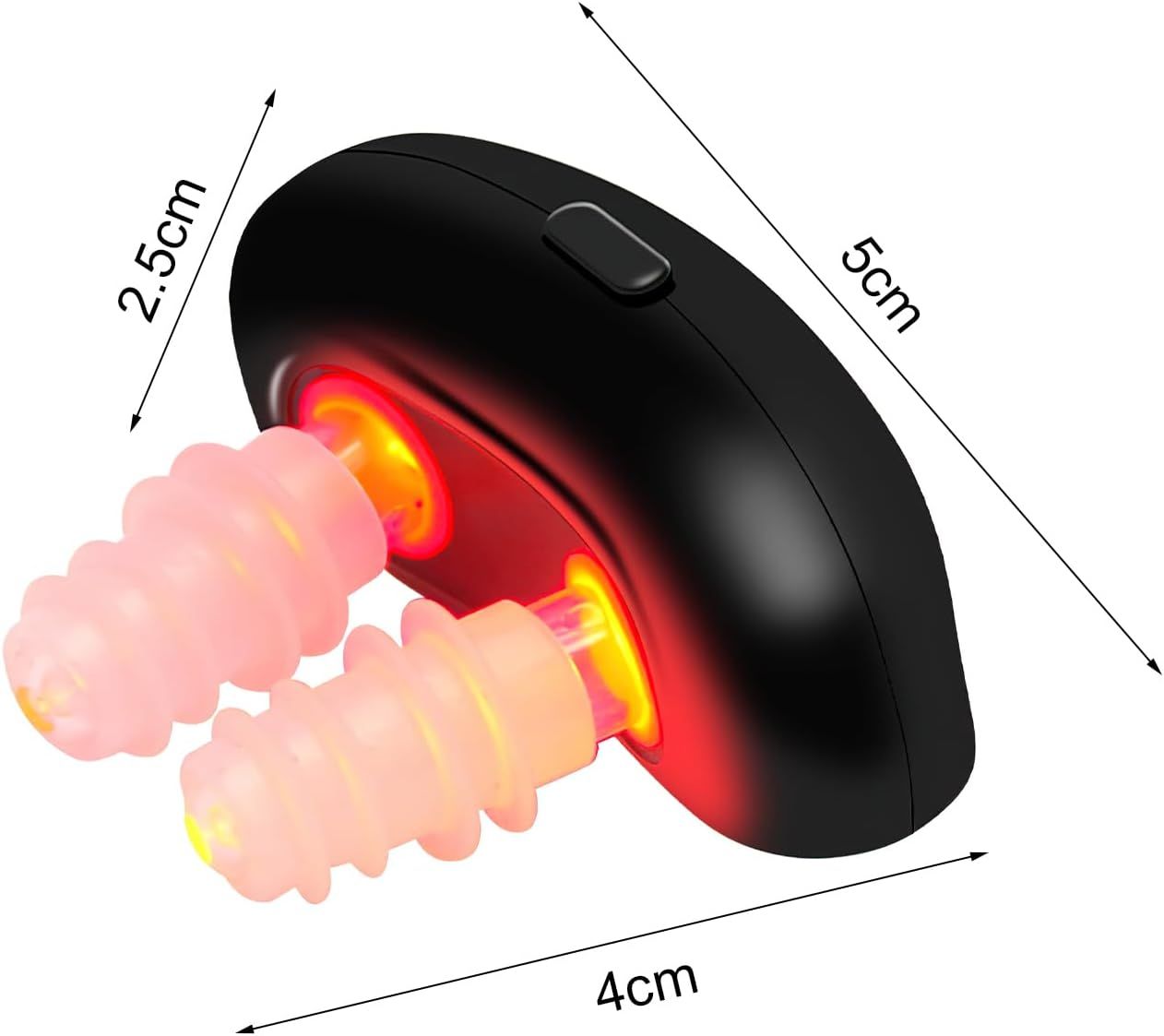 HENGBIRD Respirelief Rotlicht Nasengerät Rotlichtlampe für die Nase