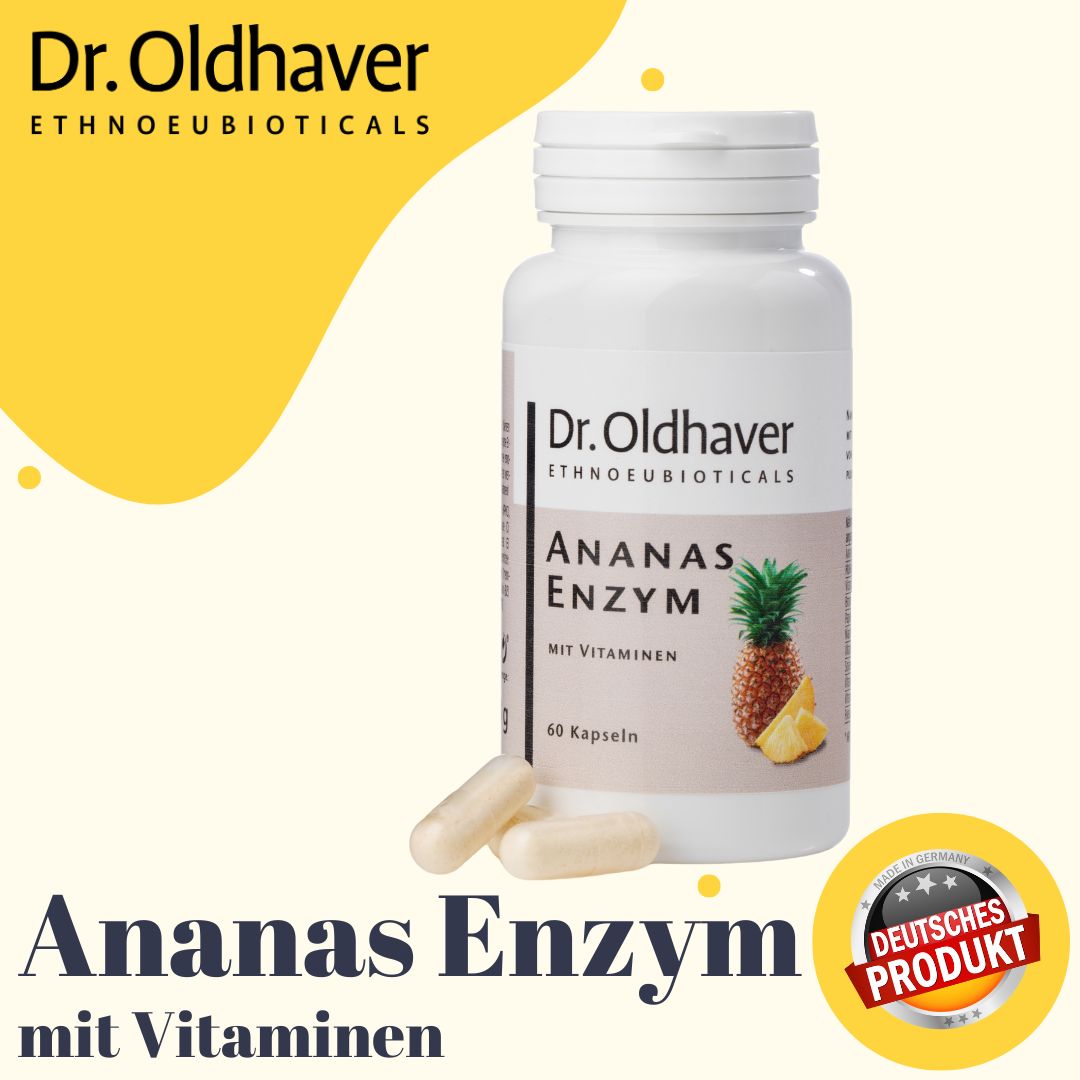 Dr. Oldhaver Ananas Enzym mit Vitaminen