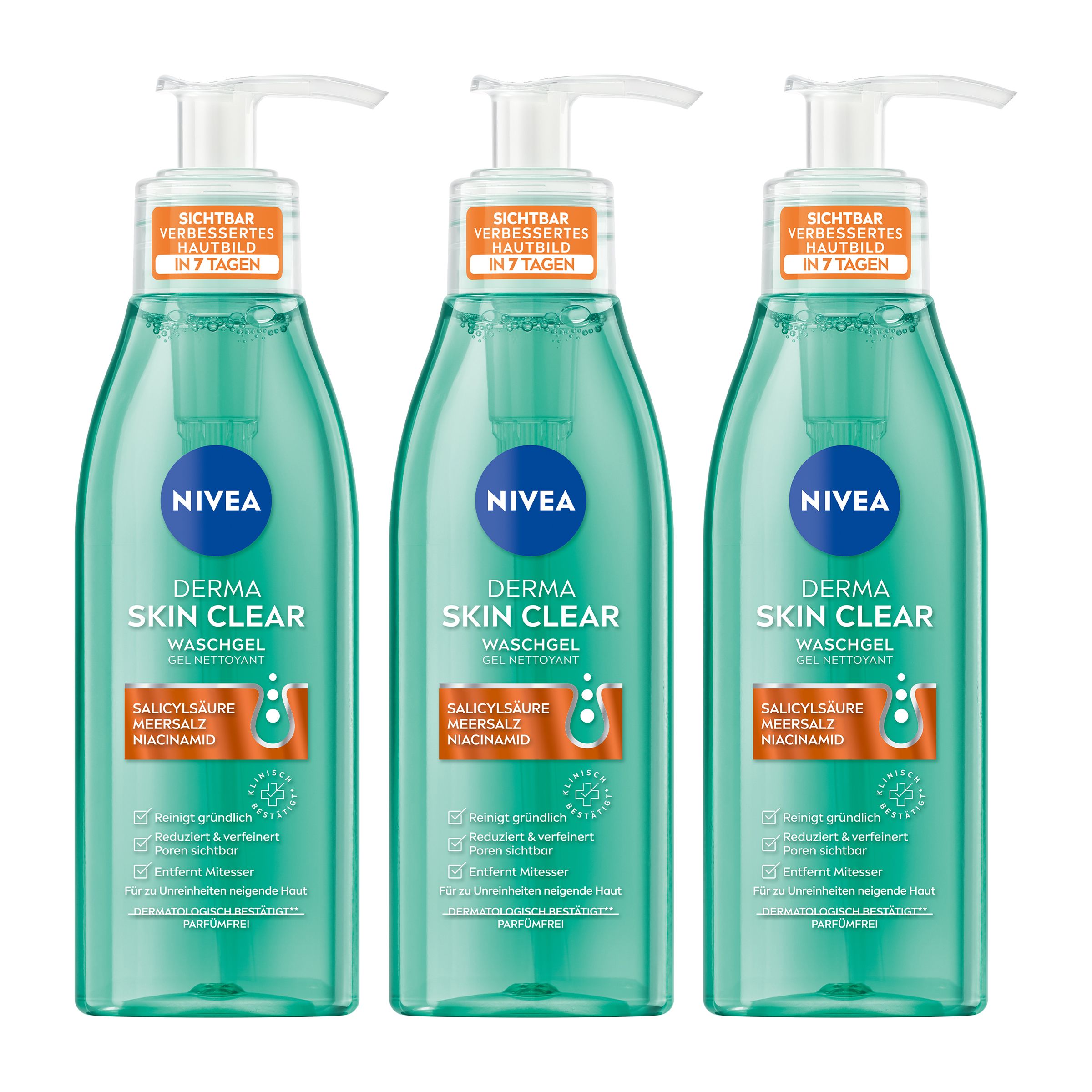 NIVEA Derma Skin Clear Waschgel