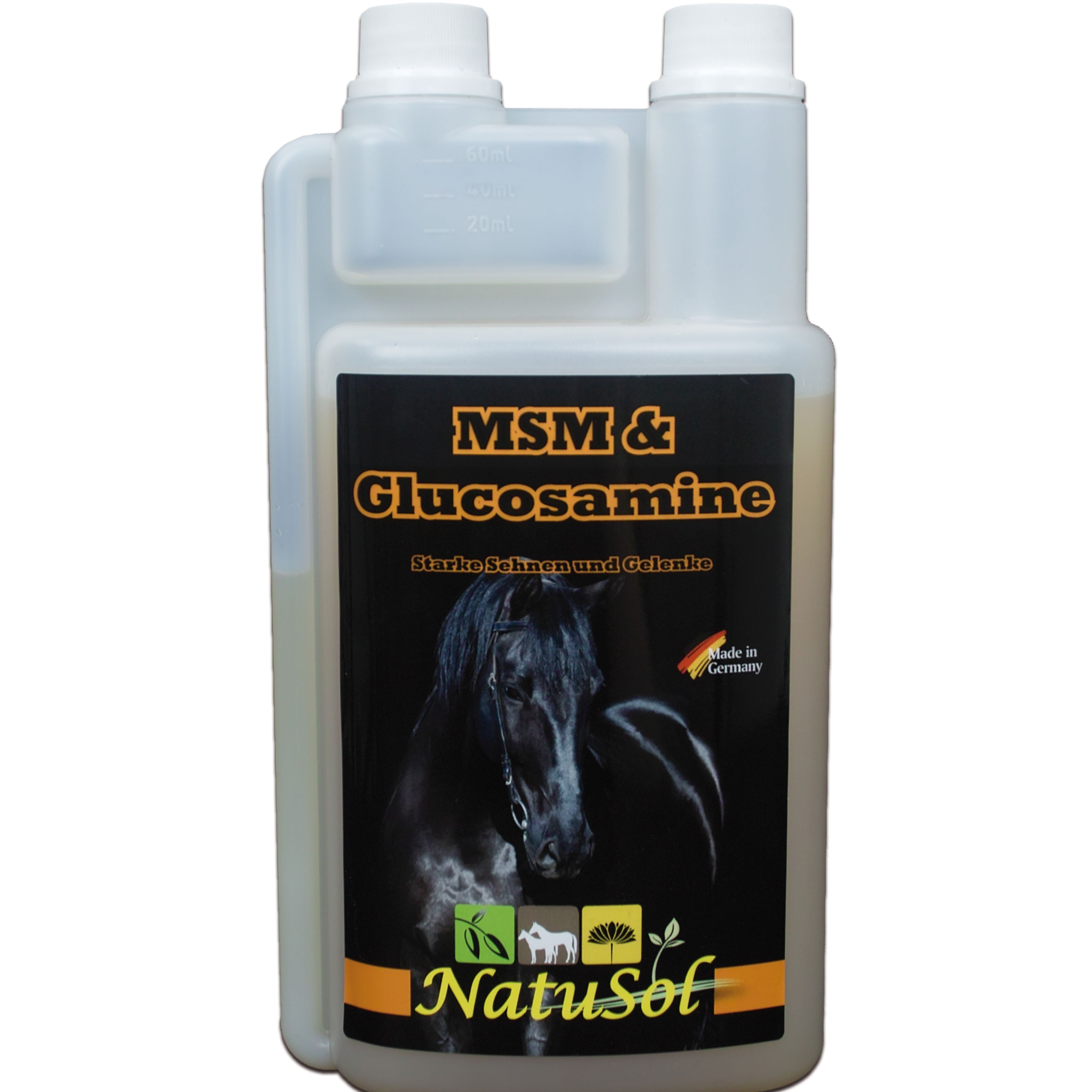 NatuSol MSM & Glucosamine für Pferde - für Knorpel, Bänder und Sehnen